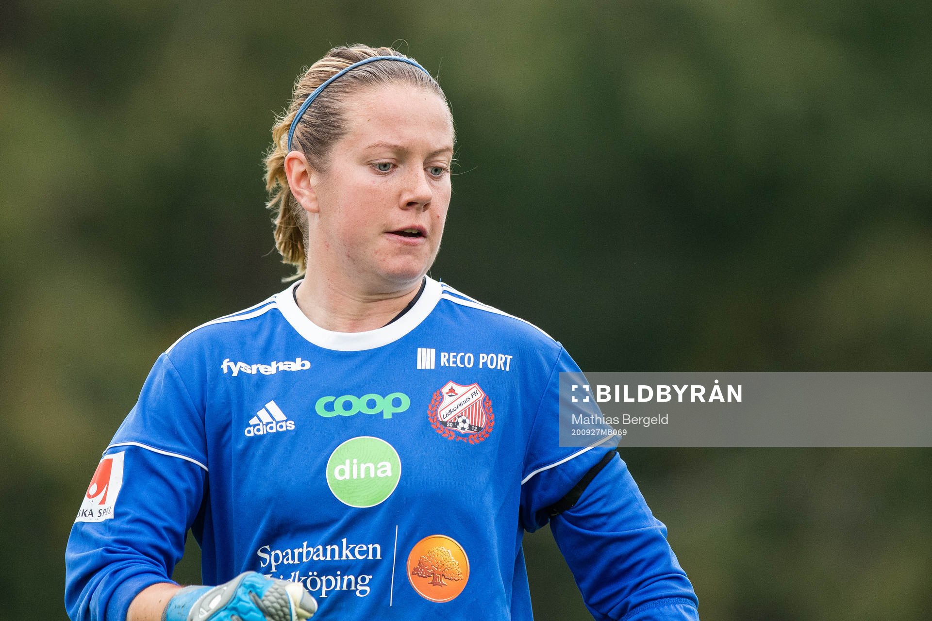 Lidköpings målvakt Sara Fröjd