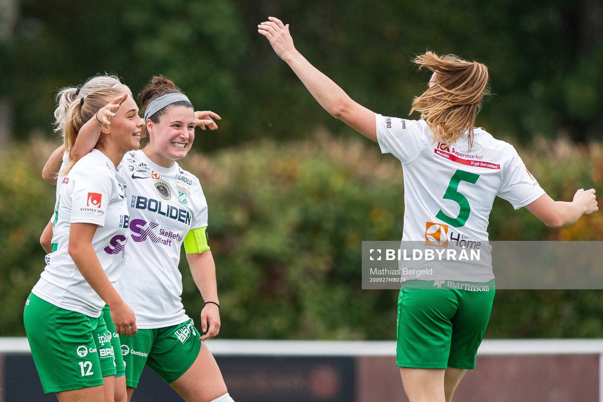 Moröns, Villemo Dahlqvist, Tuva Skoog, Hayley Dowd och