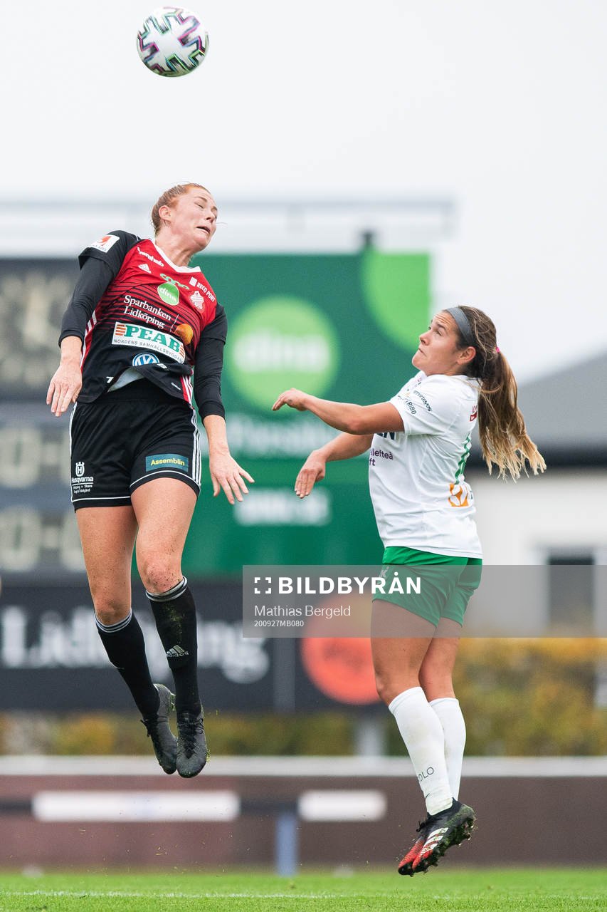 Lidköpings Taylor Townsend och Moröns Carly Wickenheiser