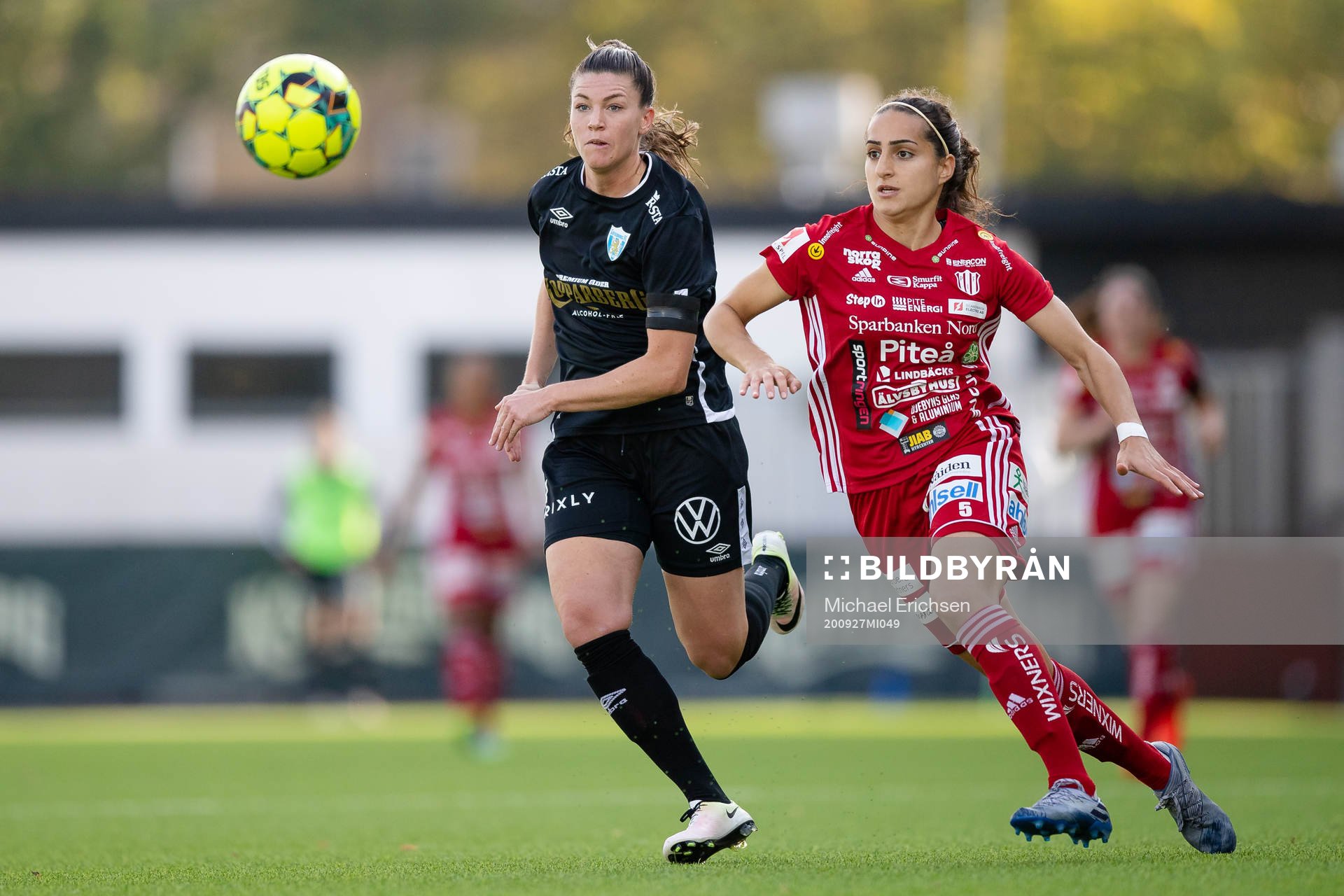 Göteborgs Pauline Hammarlund och Piteås Sejde Abrahamsson