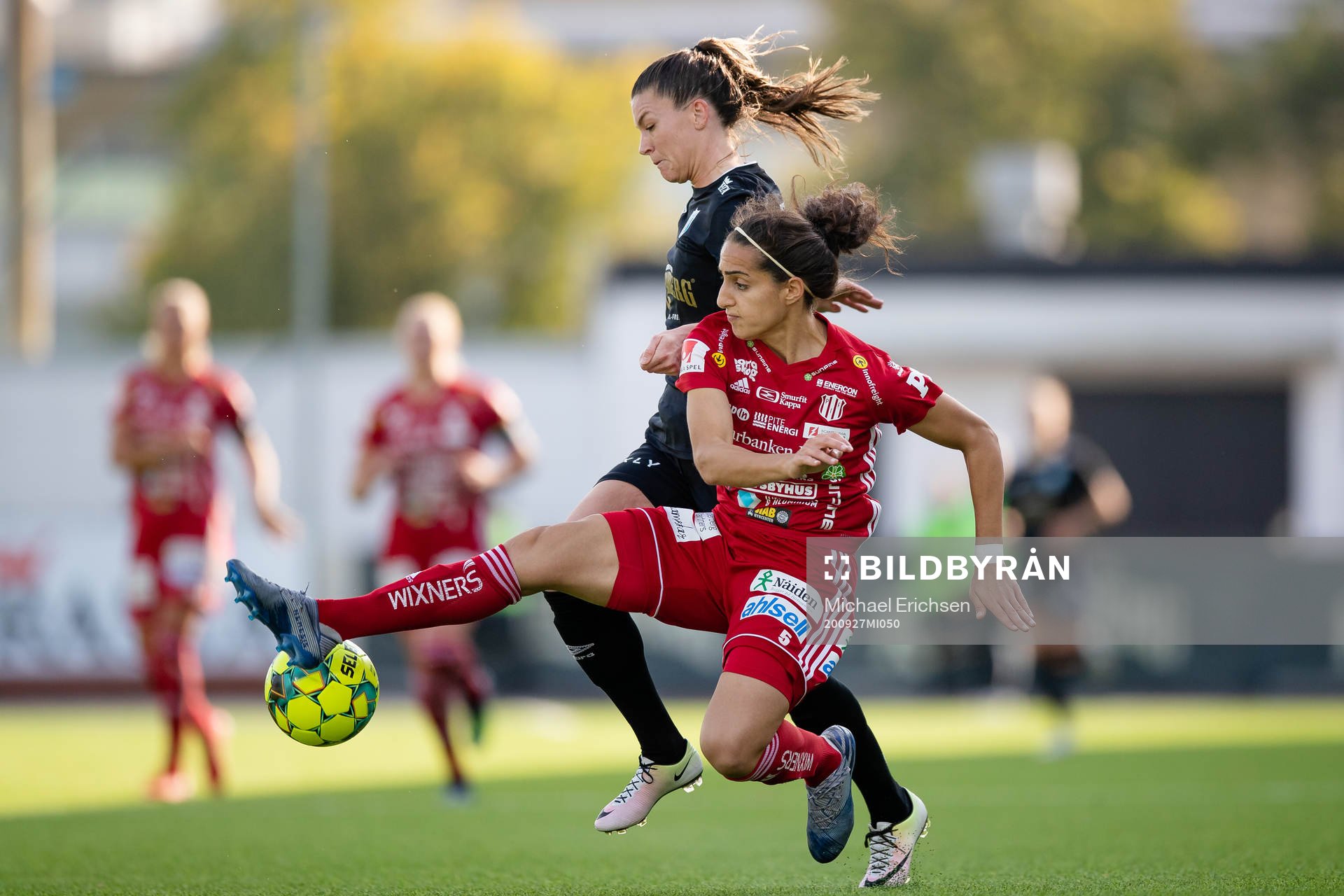 Göteborgs Pauline Hammarlund och Piteås Sejde Abrahamsson