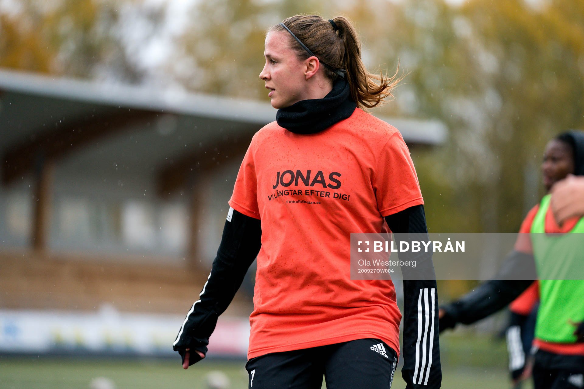 Mallbackens Emmie Johansson har en tshirt på sig där det