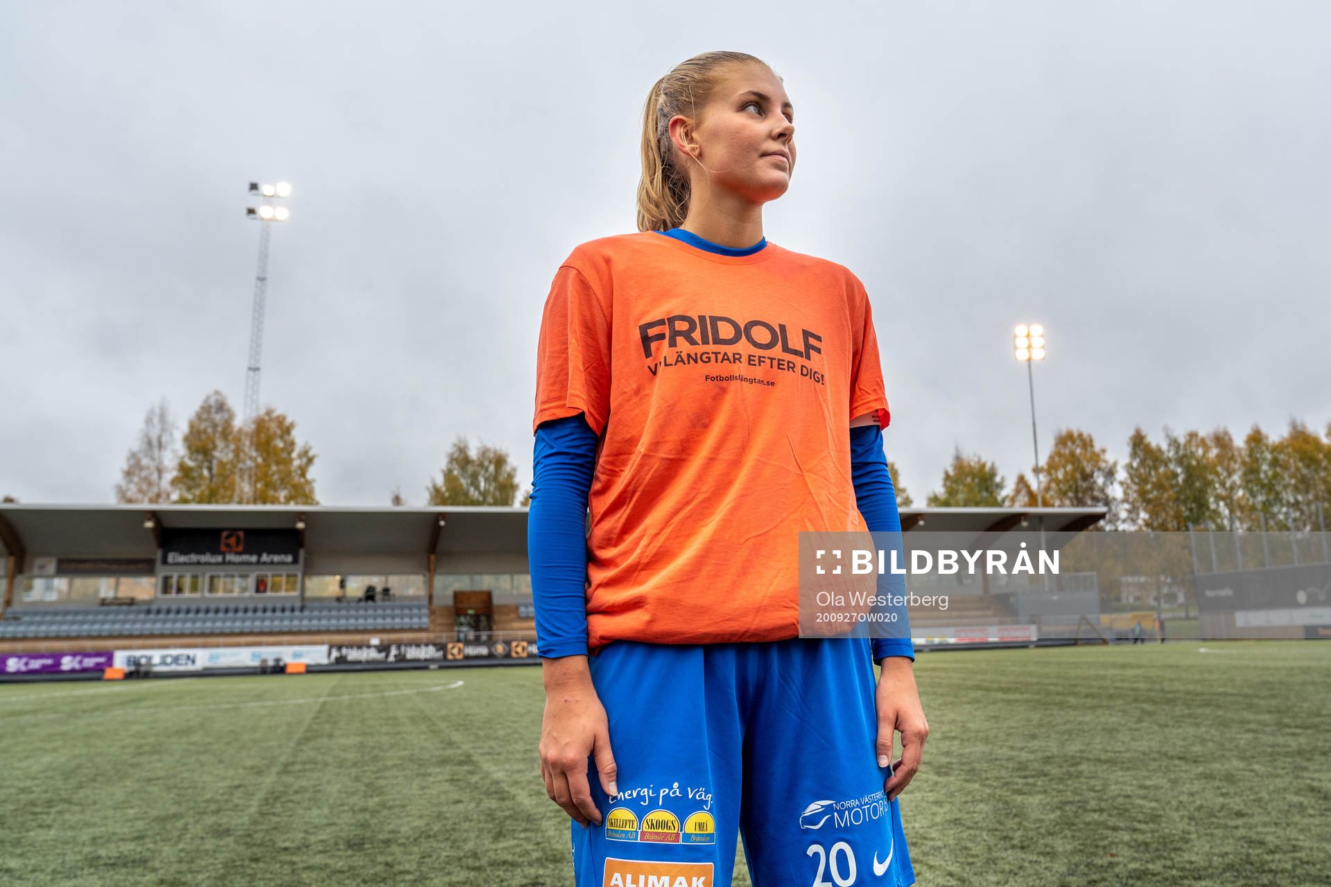 Sunnanås Sofia Lindmark har en tshirt med budskapet att de