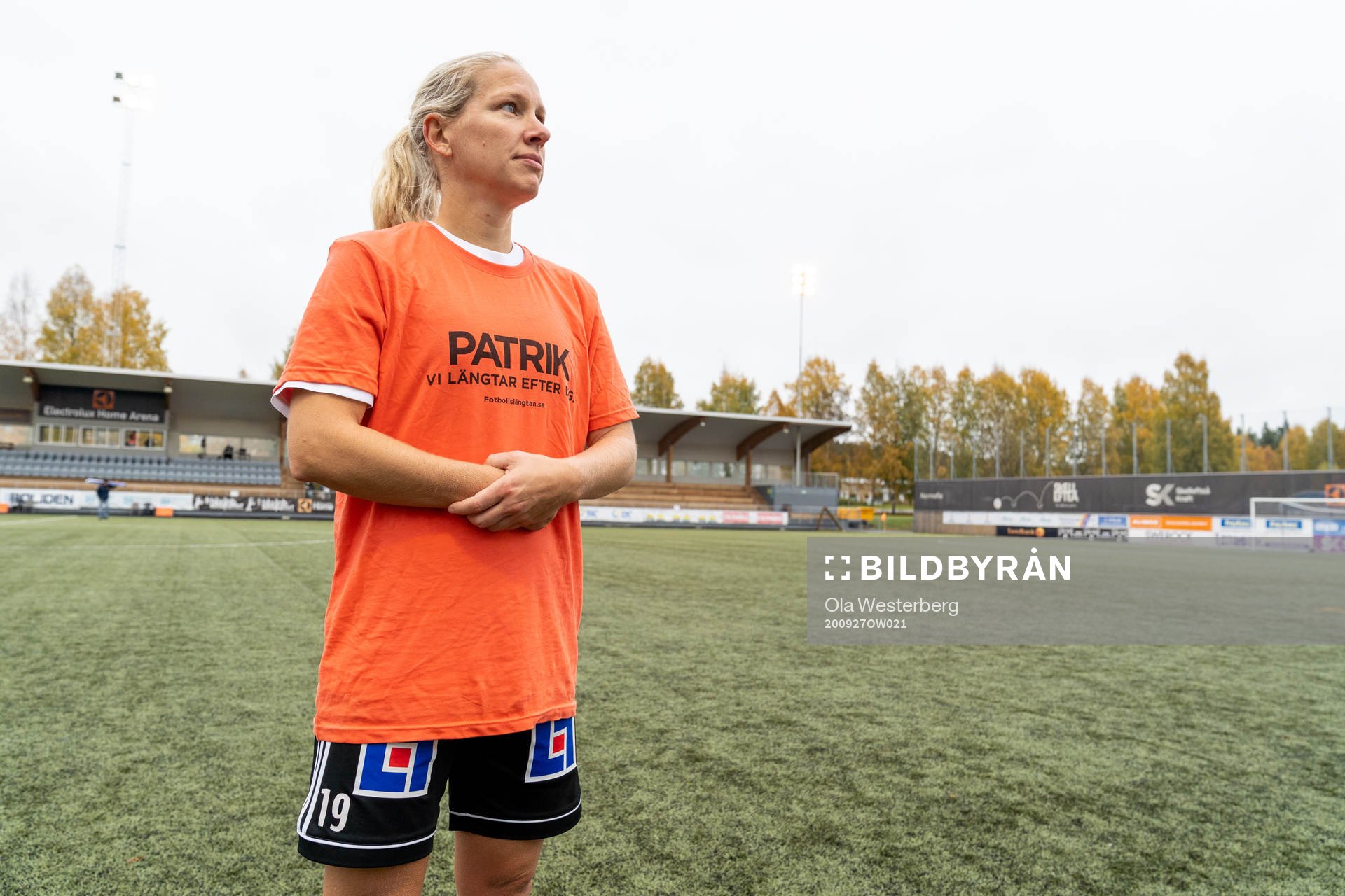 Mallbackens Frida Broström har en tshirt med budskapet att