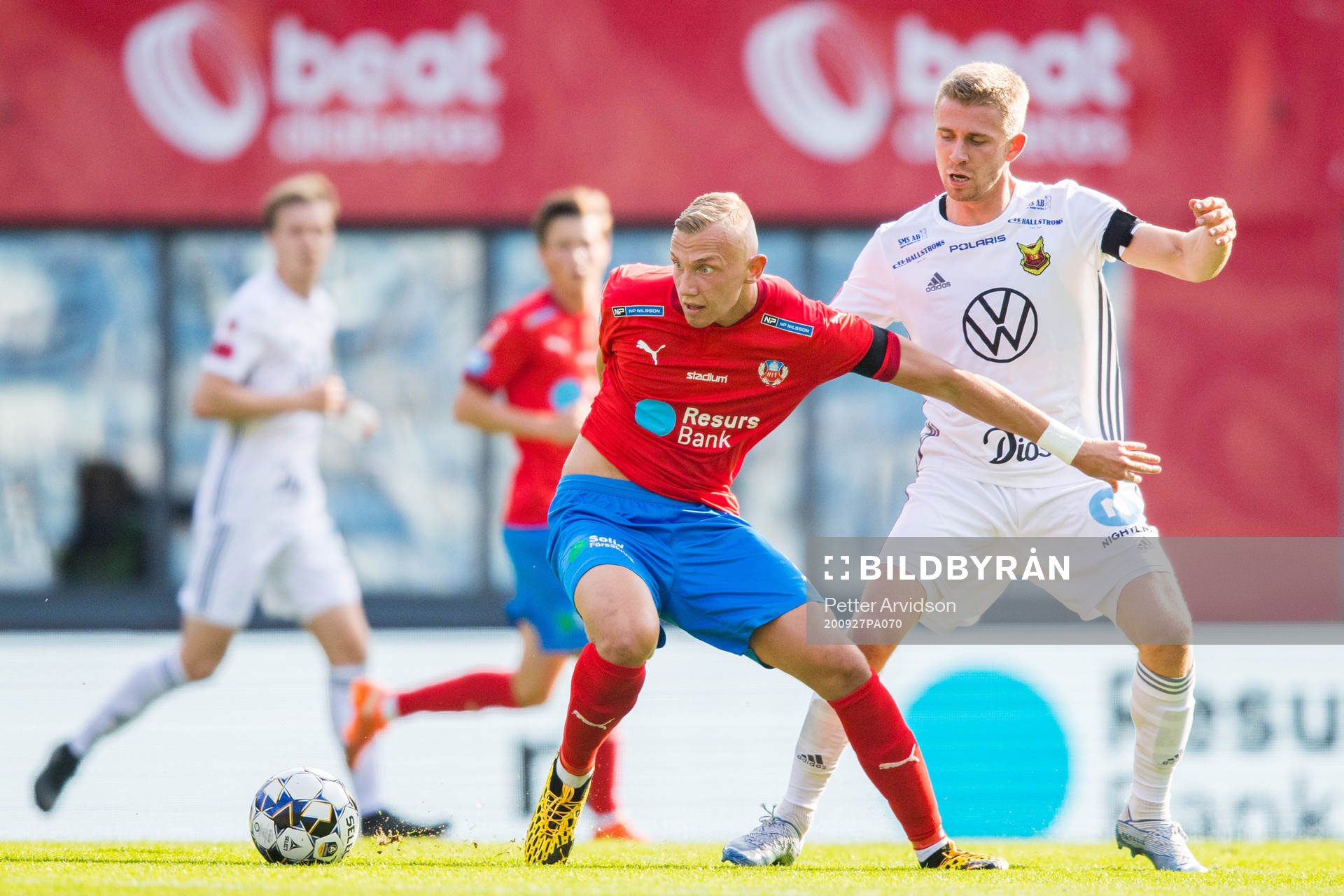 Helsingborgs Jakob Voelkerling Persson och Östersunds