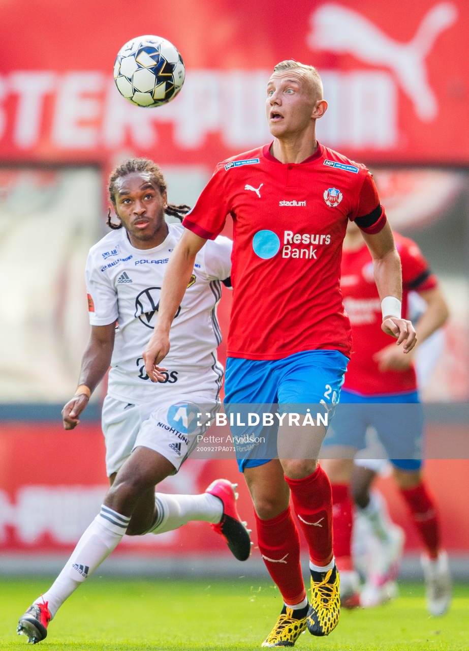 Östersunds Francis Jon-Baptiste och Helsingborgs Jakob