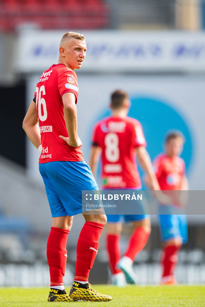 Helsingborgs Jakob Voelkerling Persson deppar