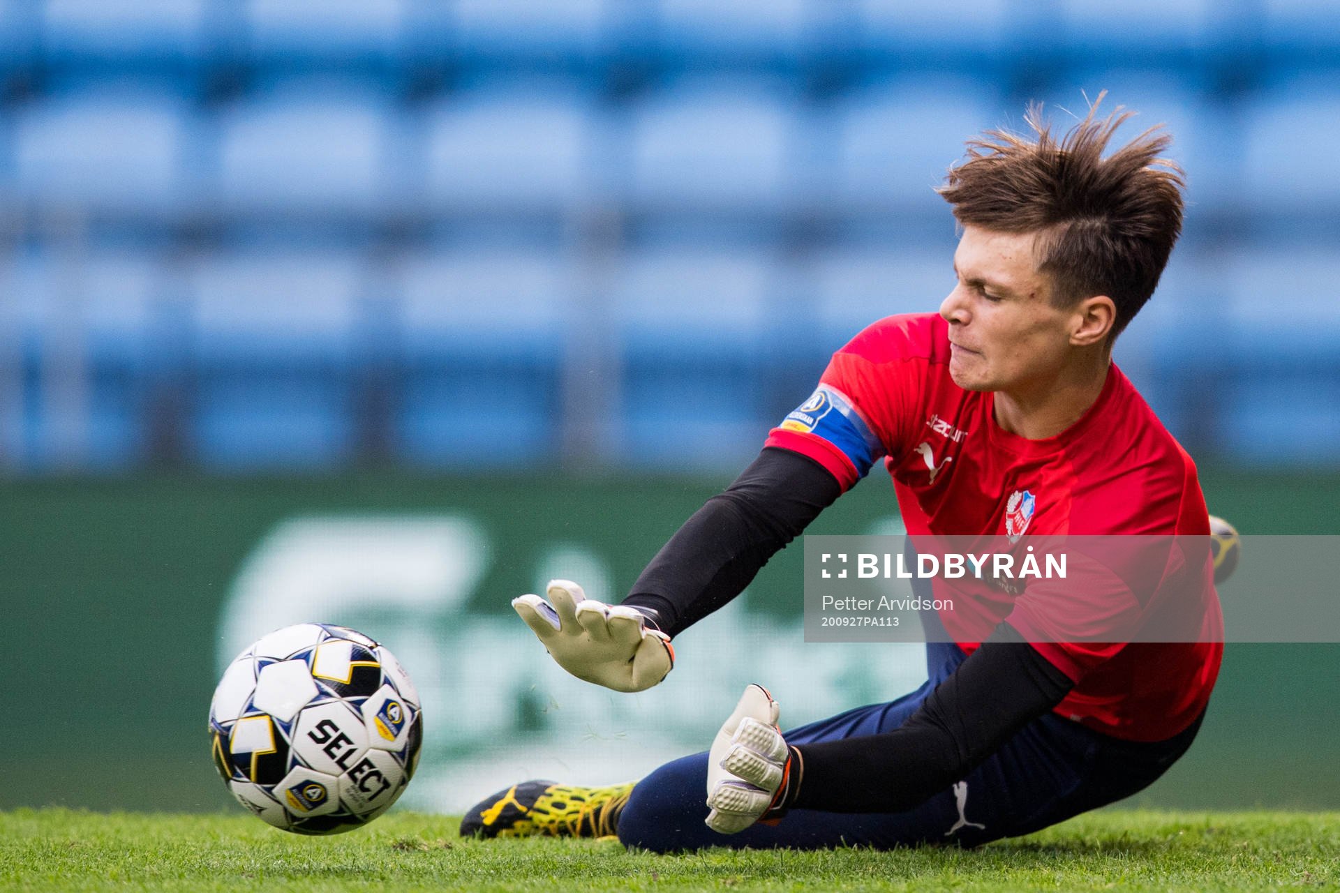 Helsingborgs målvakt Nils Arvidsson
