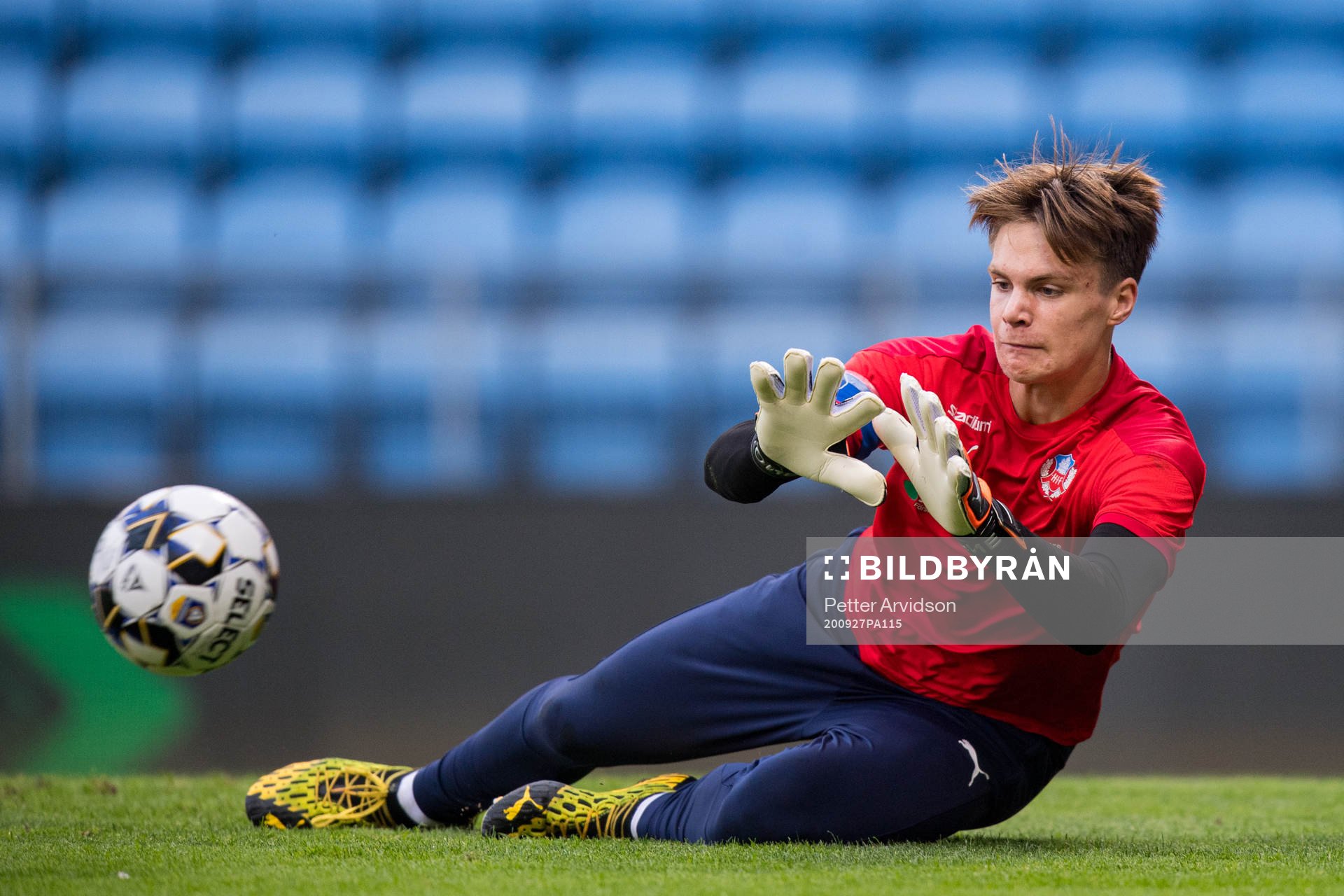 Helsingborgs målvakt Nils Arvidsson