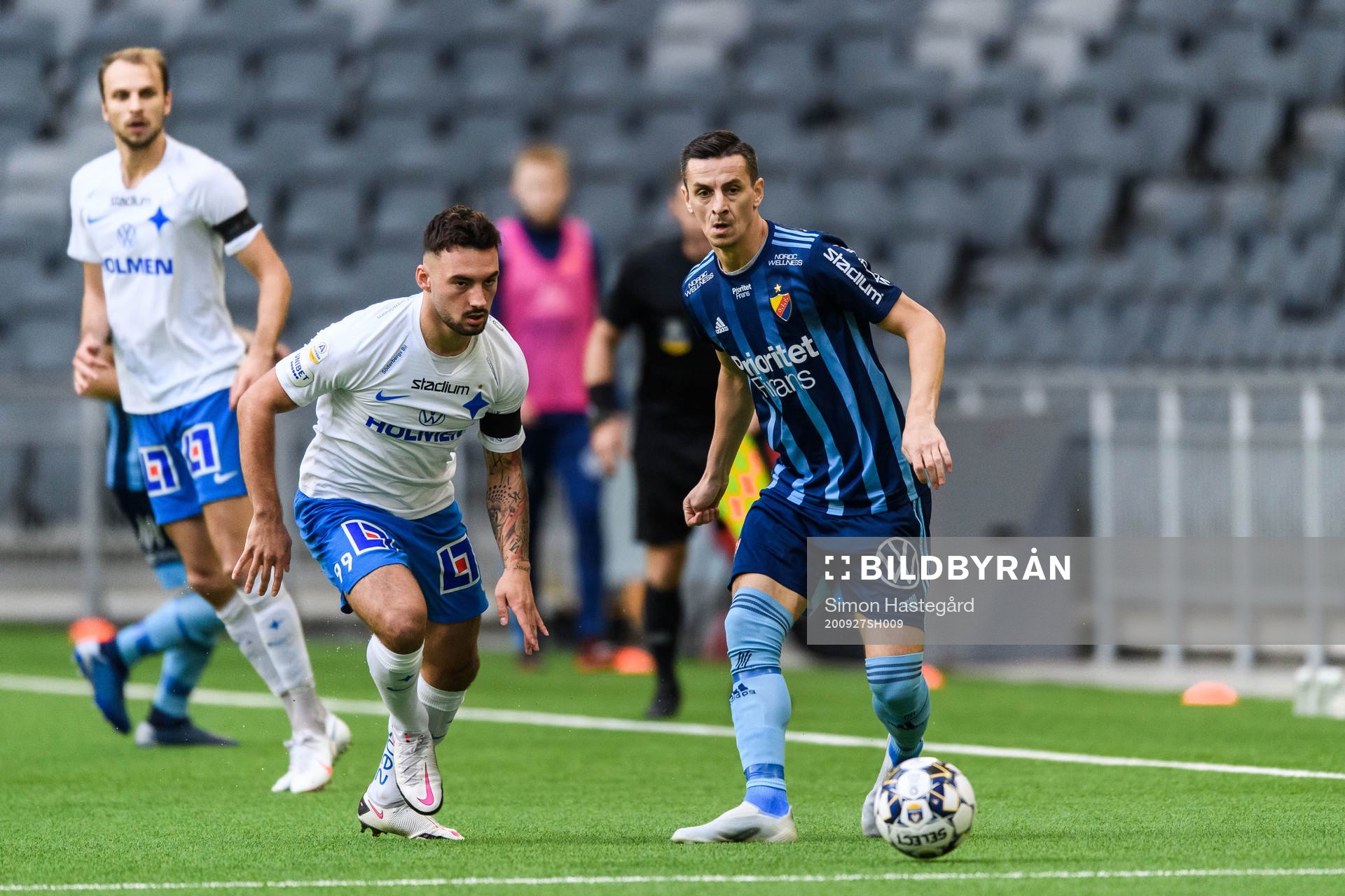 IFK Norrköpings Sead Haksabanovic och Djurgårdens Haris