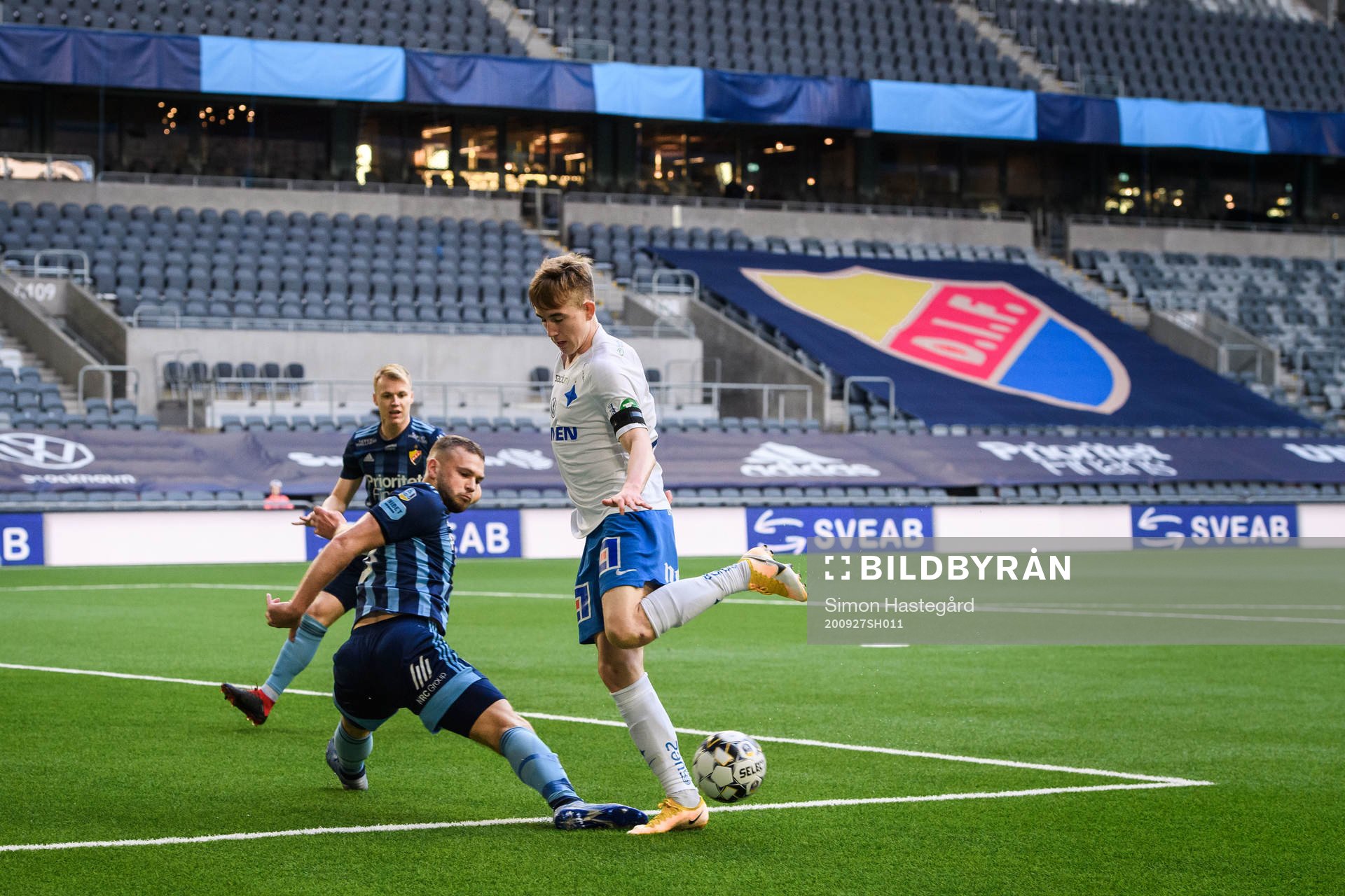 Djurgårdens Jesper Karlström och IFK Norrköpings Isak