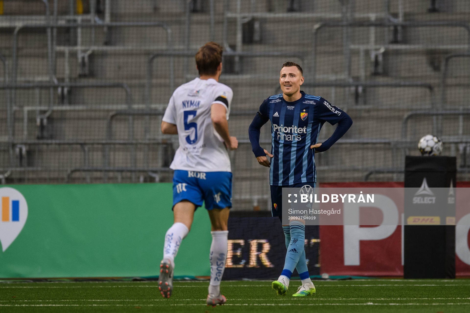 Djurgårdens Fredrik Ulvestad deppar