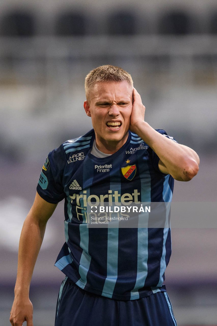 Djurgårdens Jonathan Augustinsson har ont