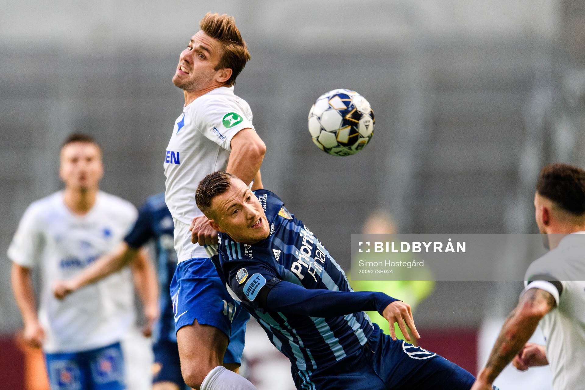 IFK Norrköpings Christoffer Nyman och Djurgårdens Fredrik