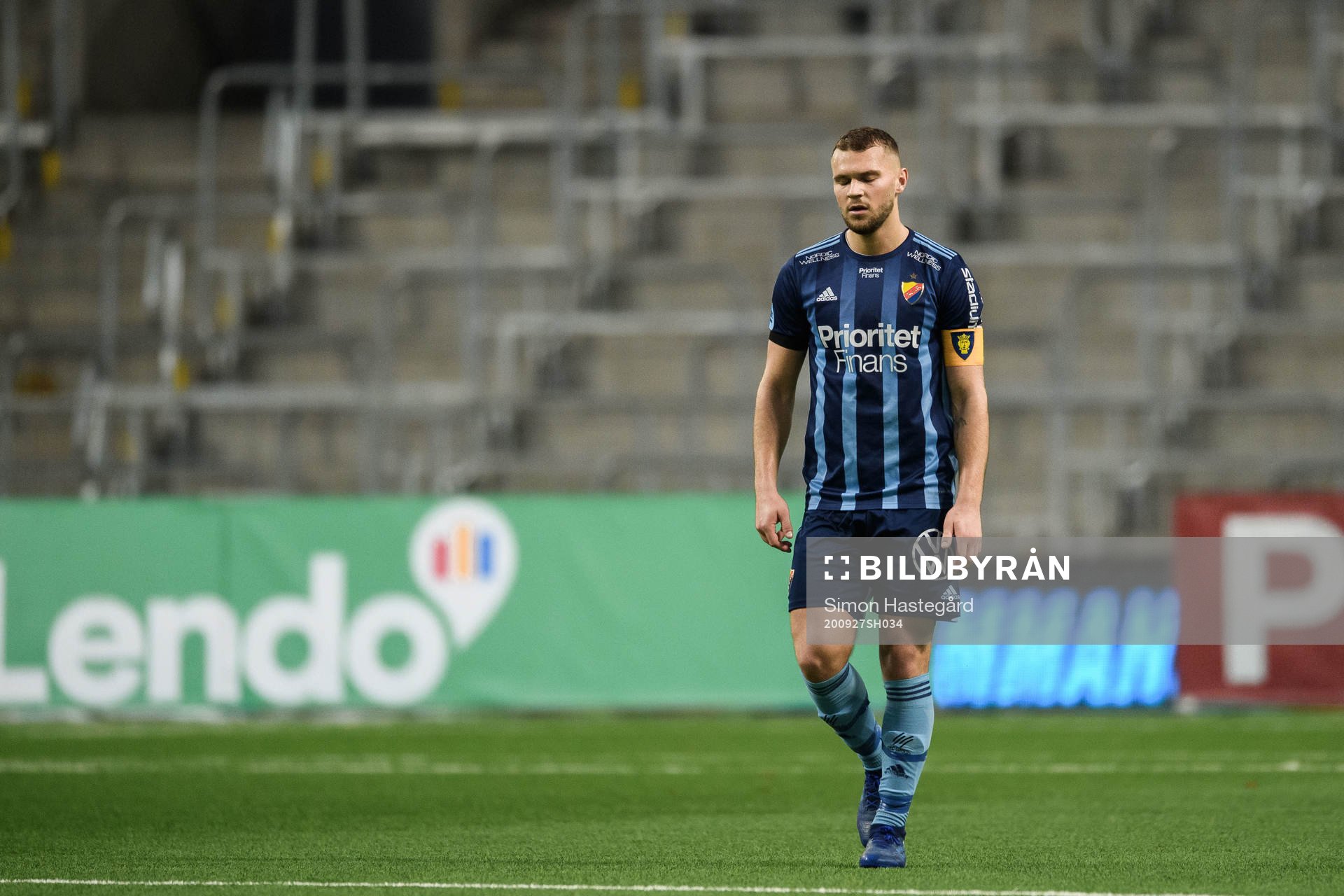 Djurgårdens Jesper Karlström deppar