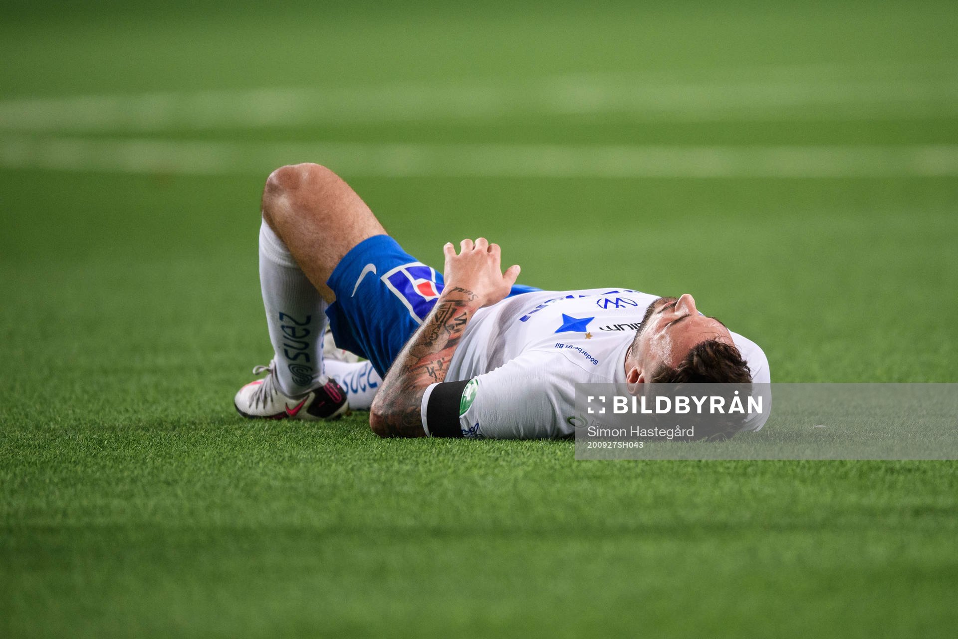IFK Norrköpings Sead Haksabanovic har ont