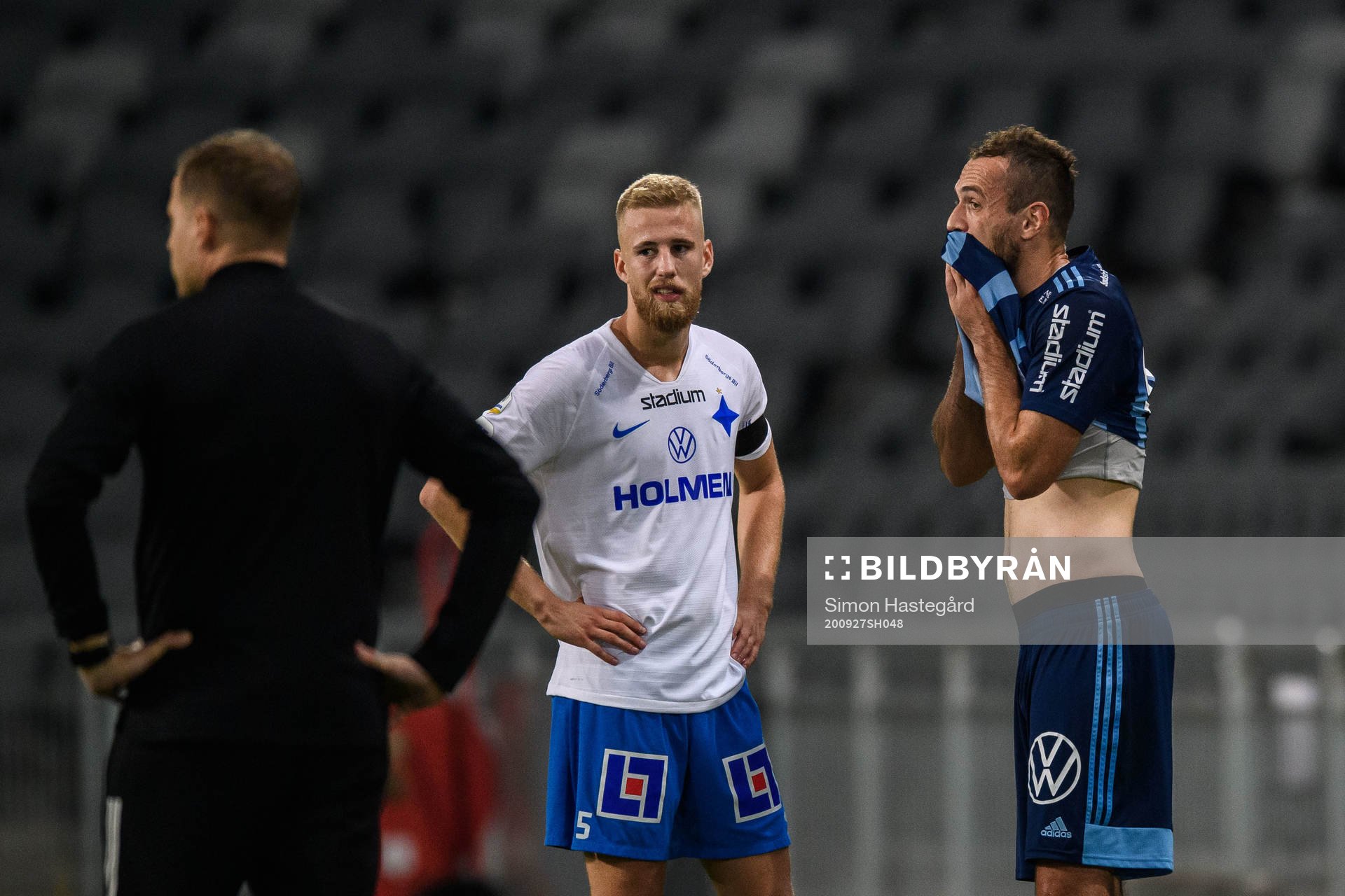 IFK Norrköpings Filip Dagerstål och Djurgårdens Emir