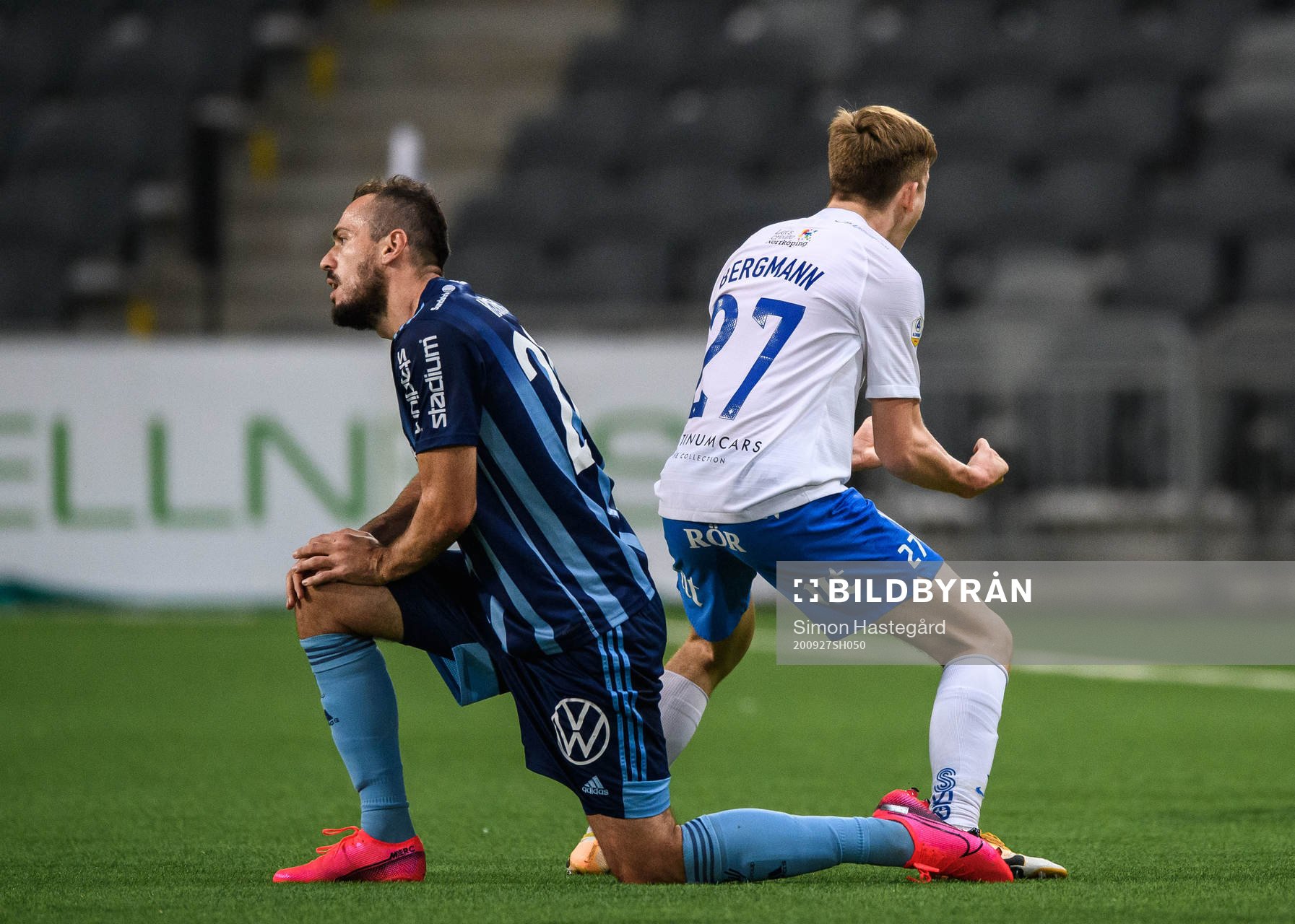 Djurgårdens Emir Kujovic deppar och IFK Norrköpings Isak