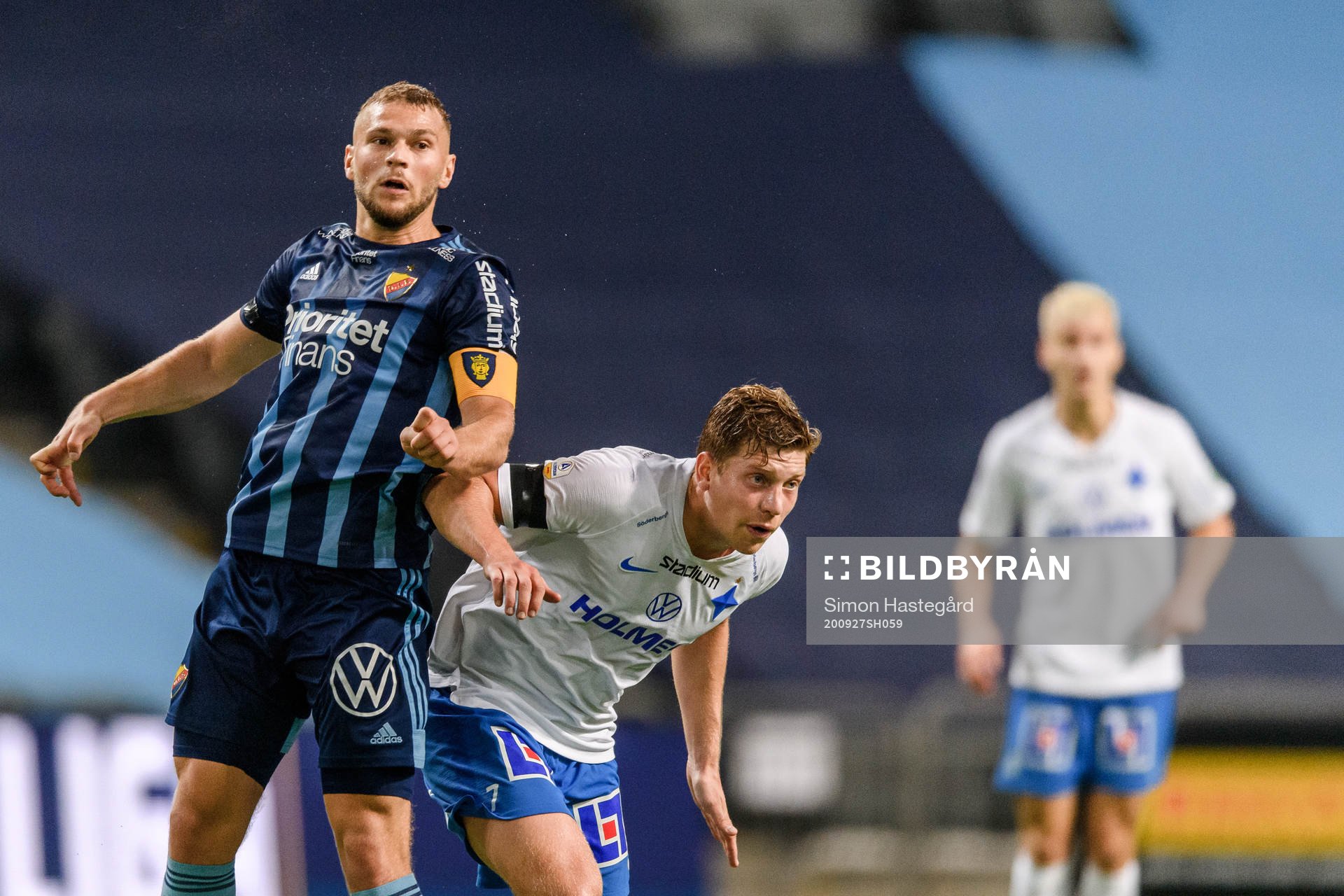 Djurgårdens Jesper Karlström och IFK Norrköpings