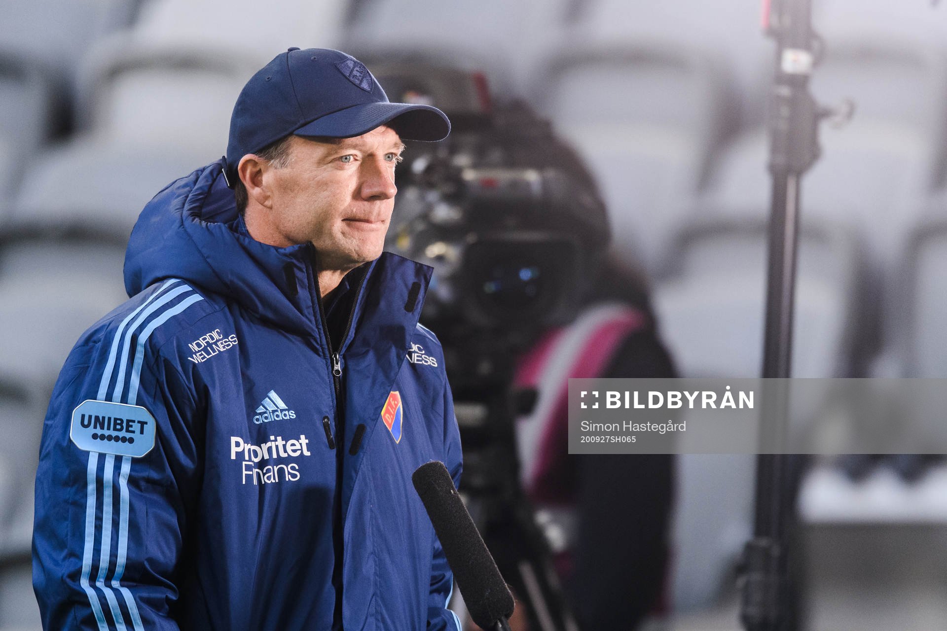 Djurgårdens tränare Kim Bergstrand