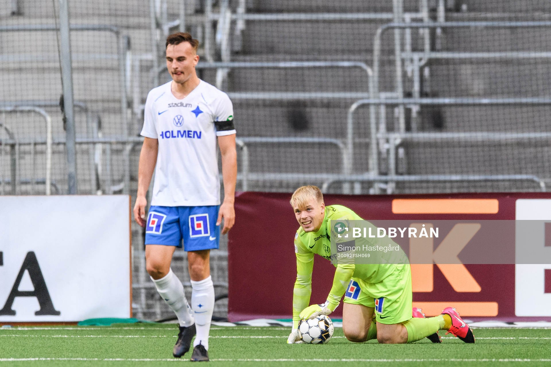 IFK Norrköpings målvakt Isak Pettersson