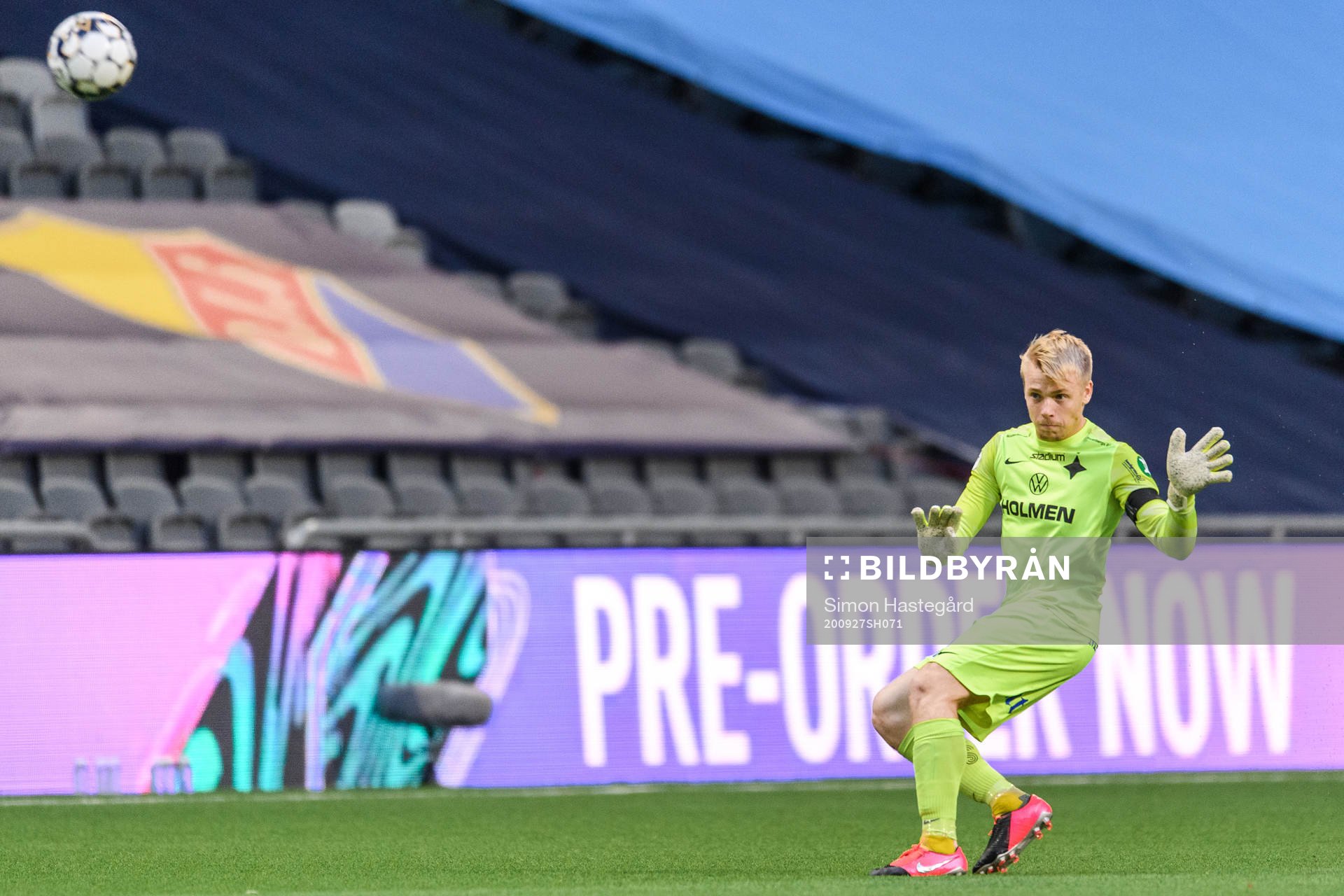IFK Norrköpings målvakt Isak Pettersson