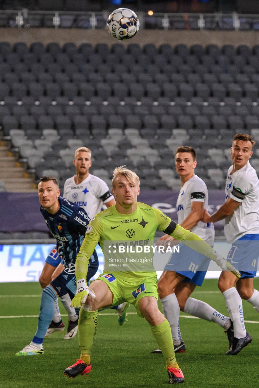 IFK Norrköpings målvakt Isak Pettersson