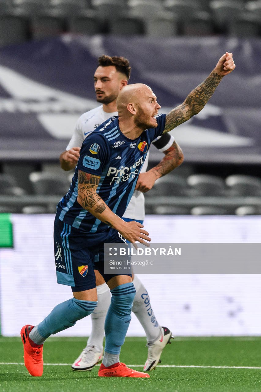 Djurgårdens Magnus Eriksson reagerar på domslut