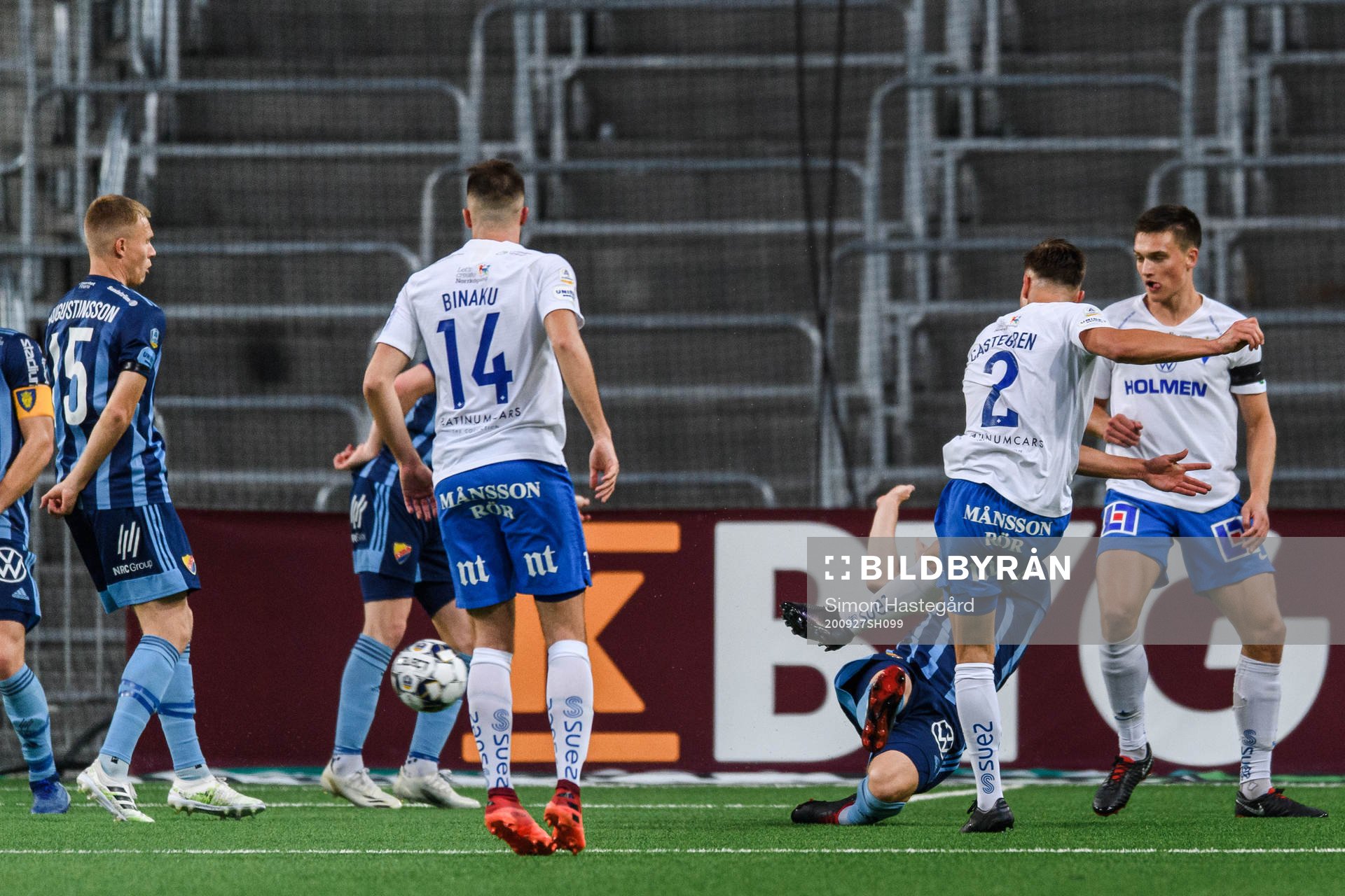 IFK Norrköpings Henrik Castegren med ett mål som senare