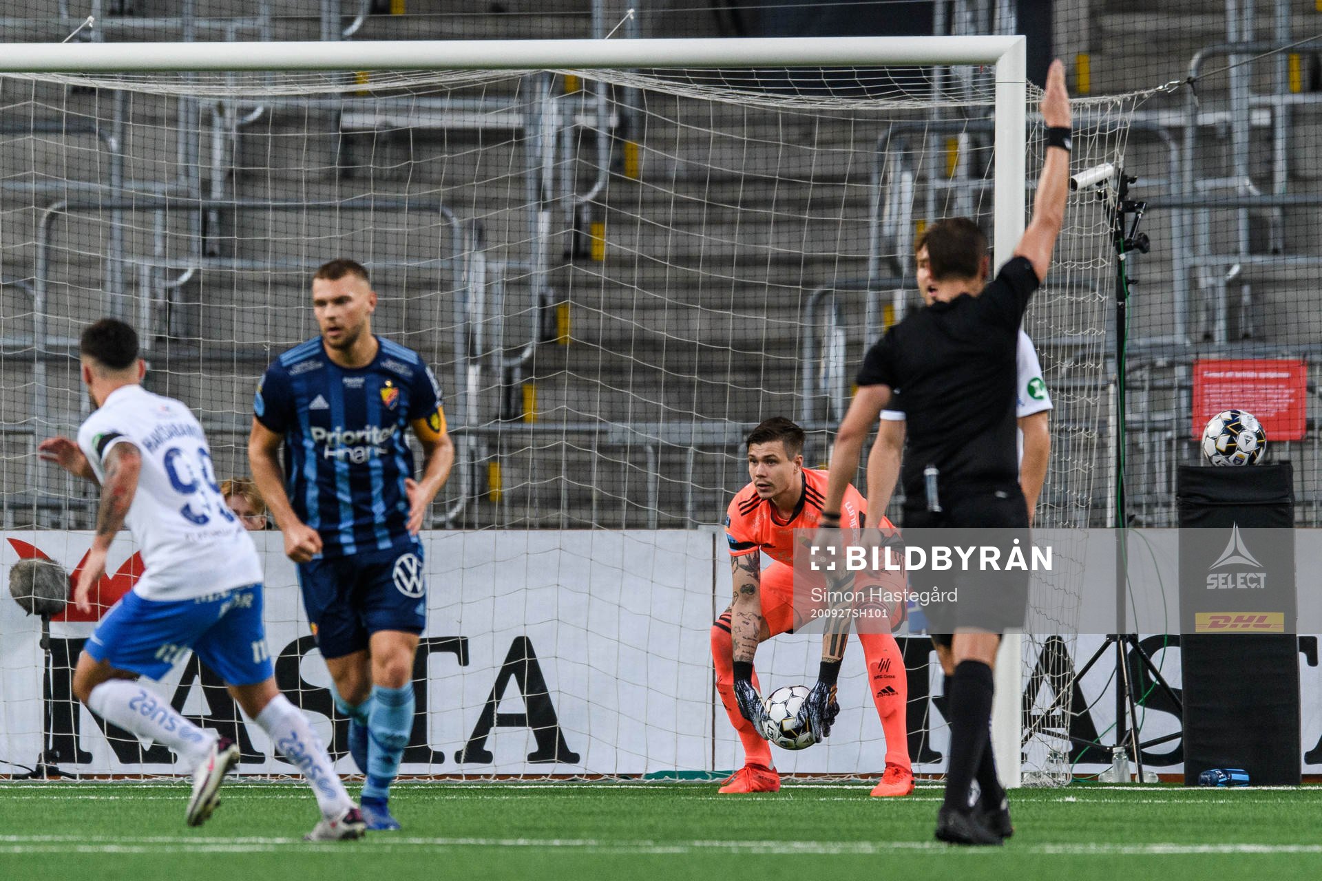 Djurgårdens målvakt Per Kristian Bråtveit