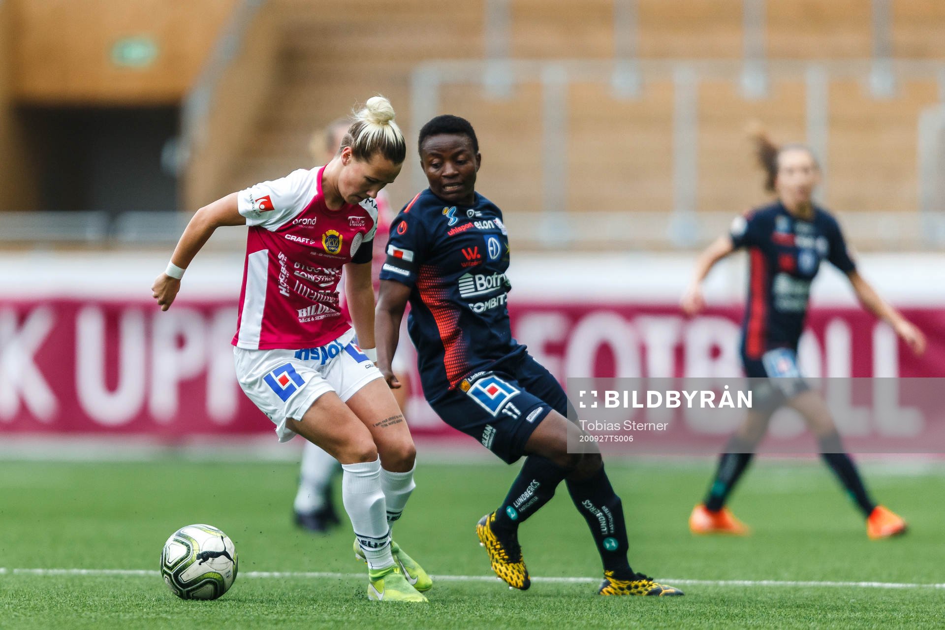 Uppsalas Marika Bergman Lundin  och Linköpings Orji Ebere