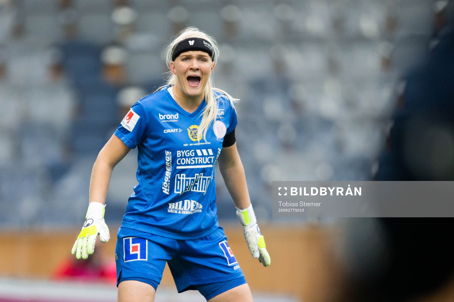 Uppsalas målvakt Emma Holmgren
