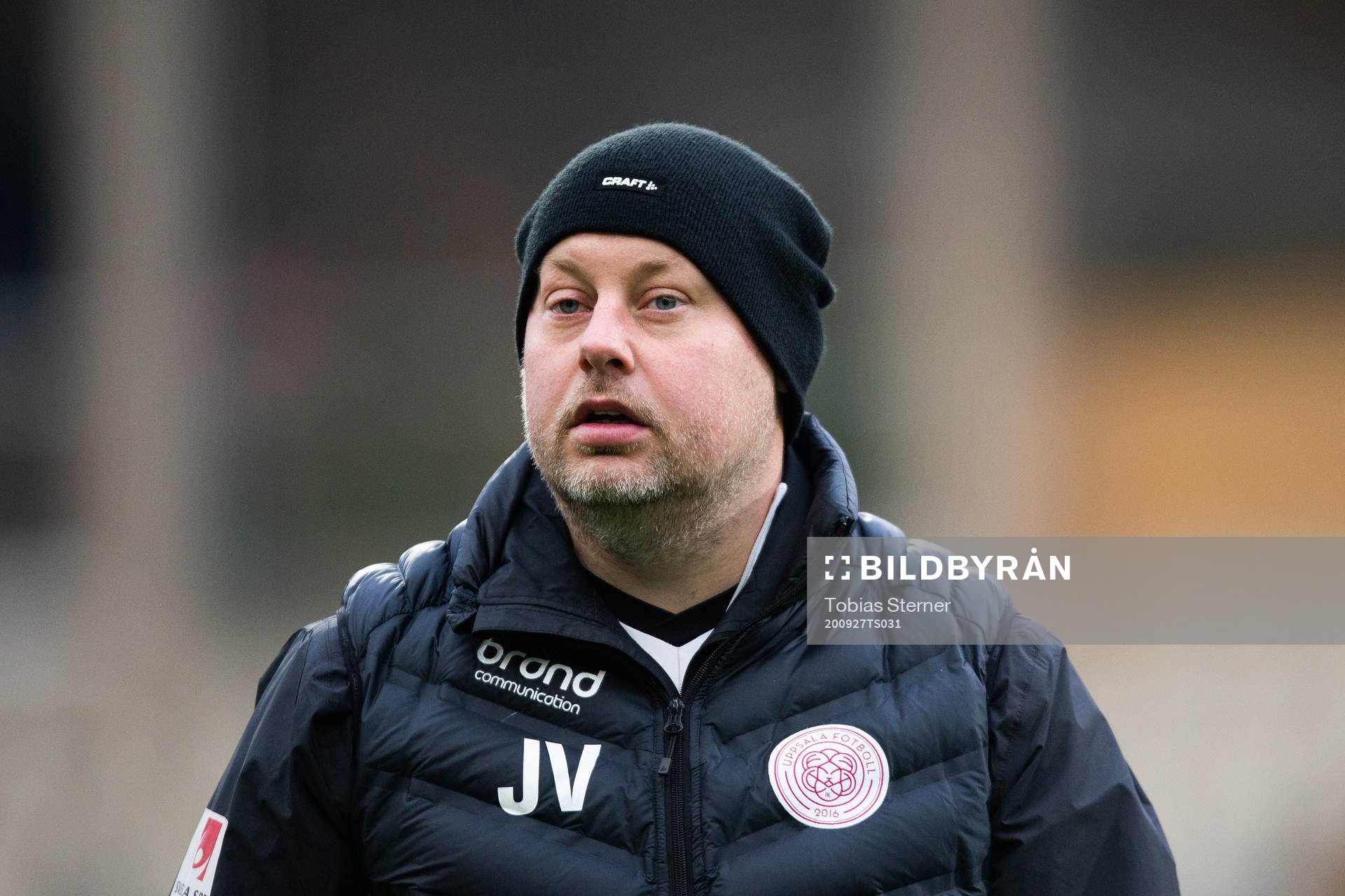 Uppsalas tränare Jonas Valfridsson deppar