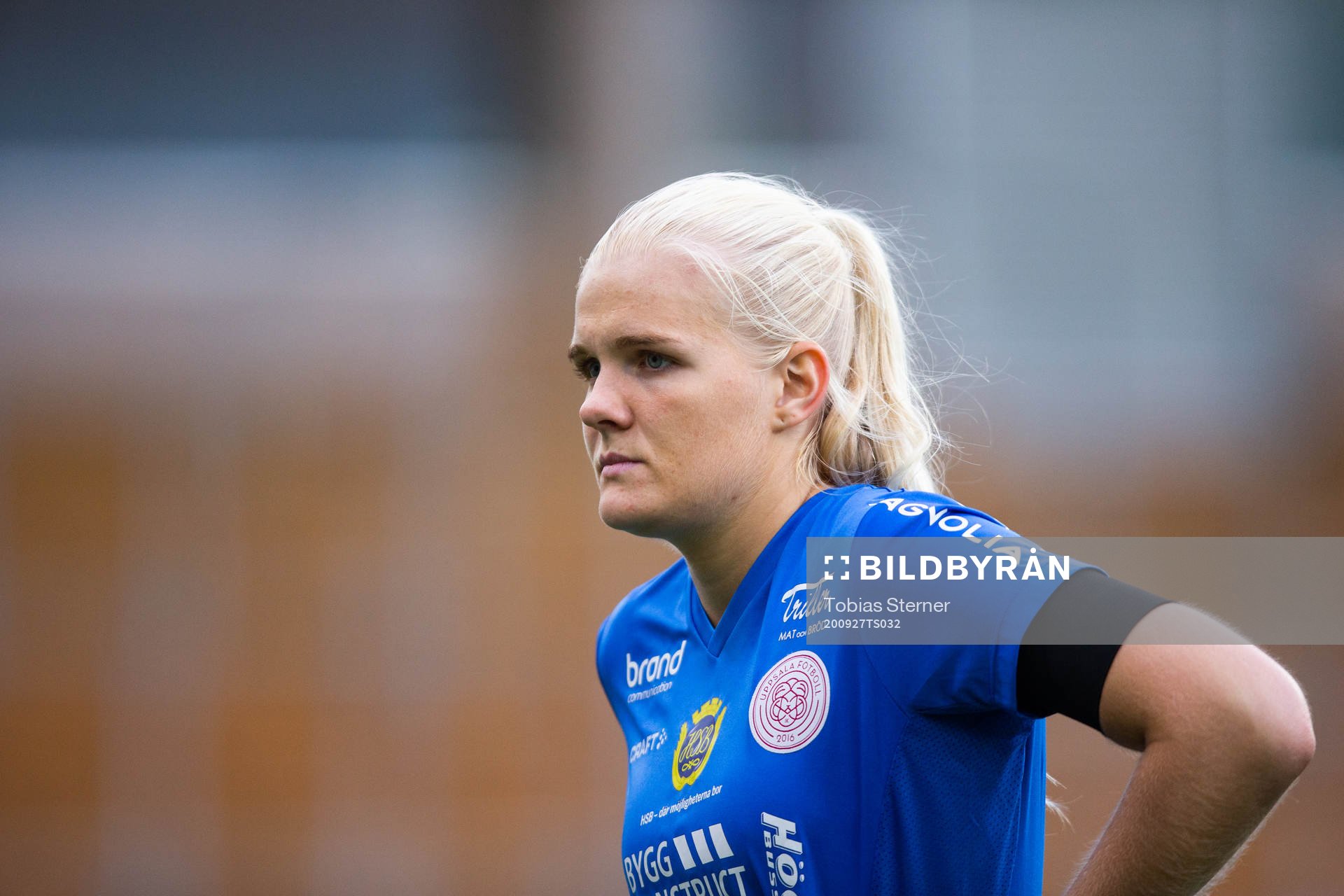 Uppsalas målvakt Emma Holmgren deppar