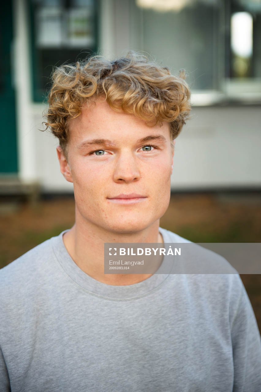 Freddie Brorsson innan en träning med Österlen FF