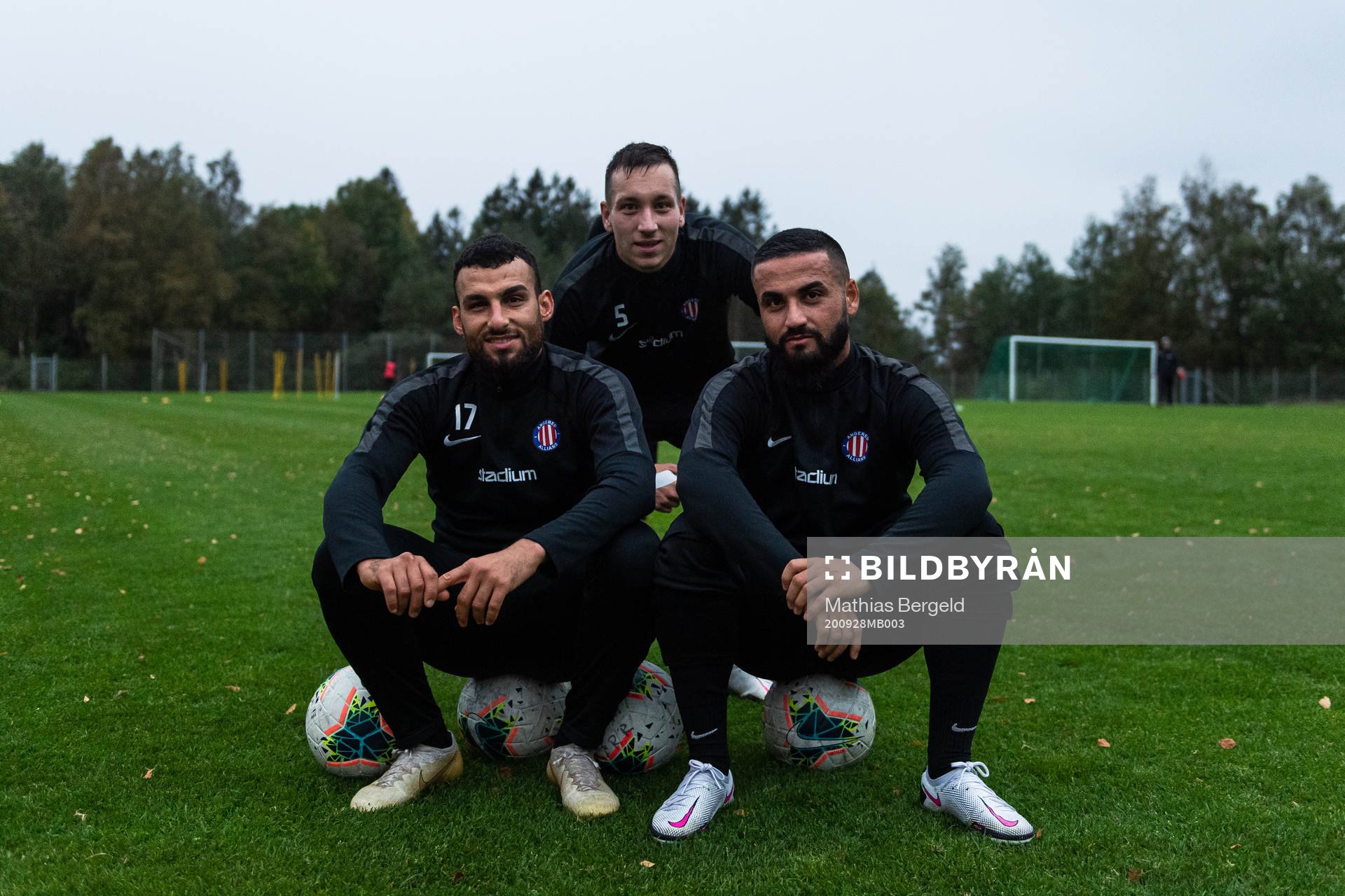 Mohanad Al Jarah, Adnan Hadzialic och Galvan Ayoub