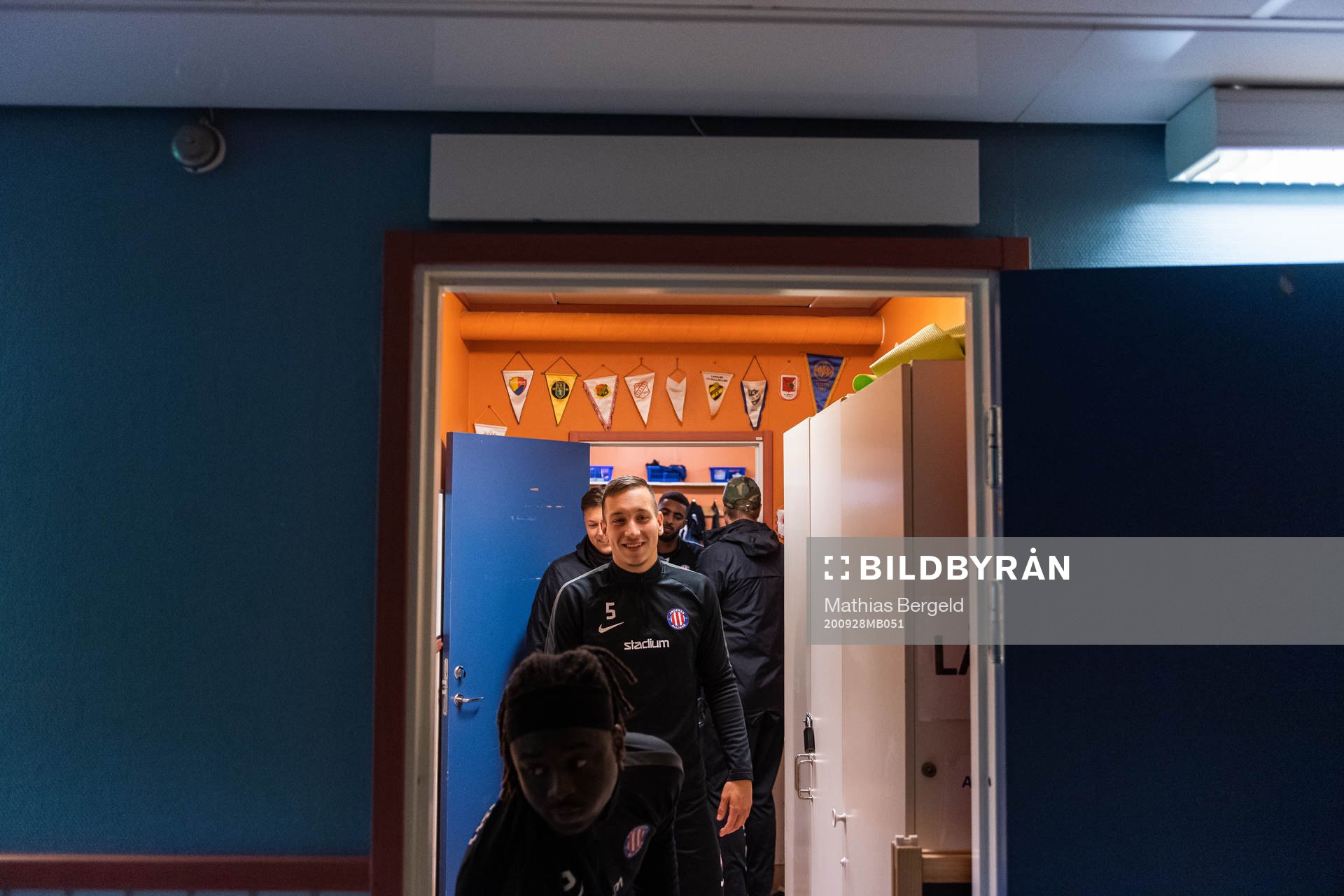 Adnan Hadzialic inför en träning med division 3-laget i fotboll Angered BK den 28 september 2020 i Göteborg.