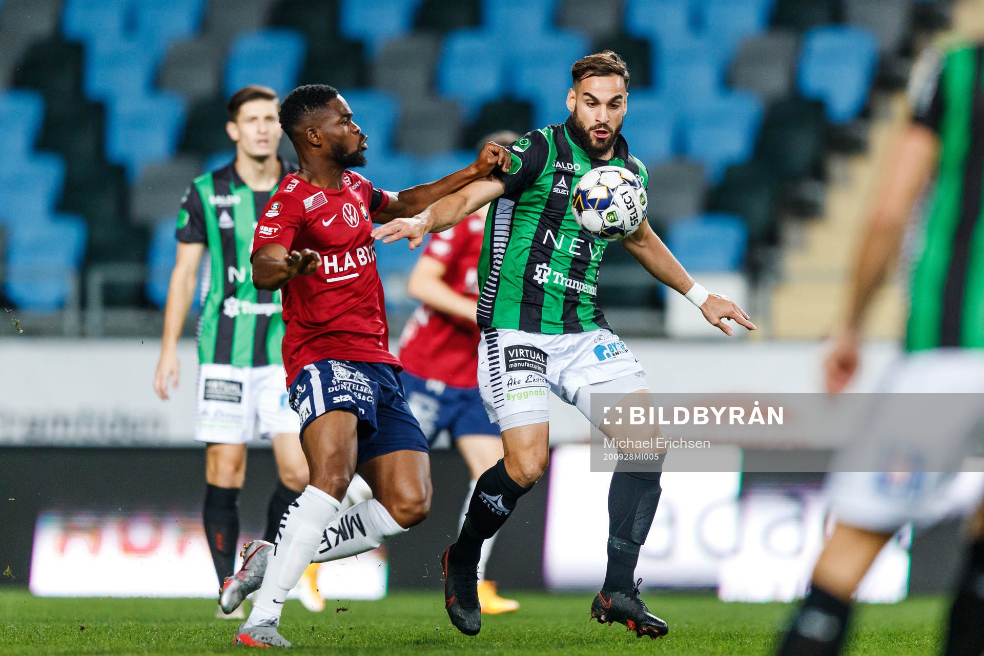 Örgrytes Abdoul Razak och GAIS Mervan Celik