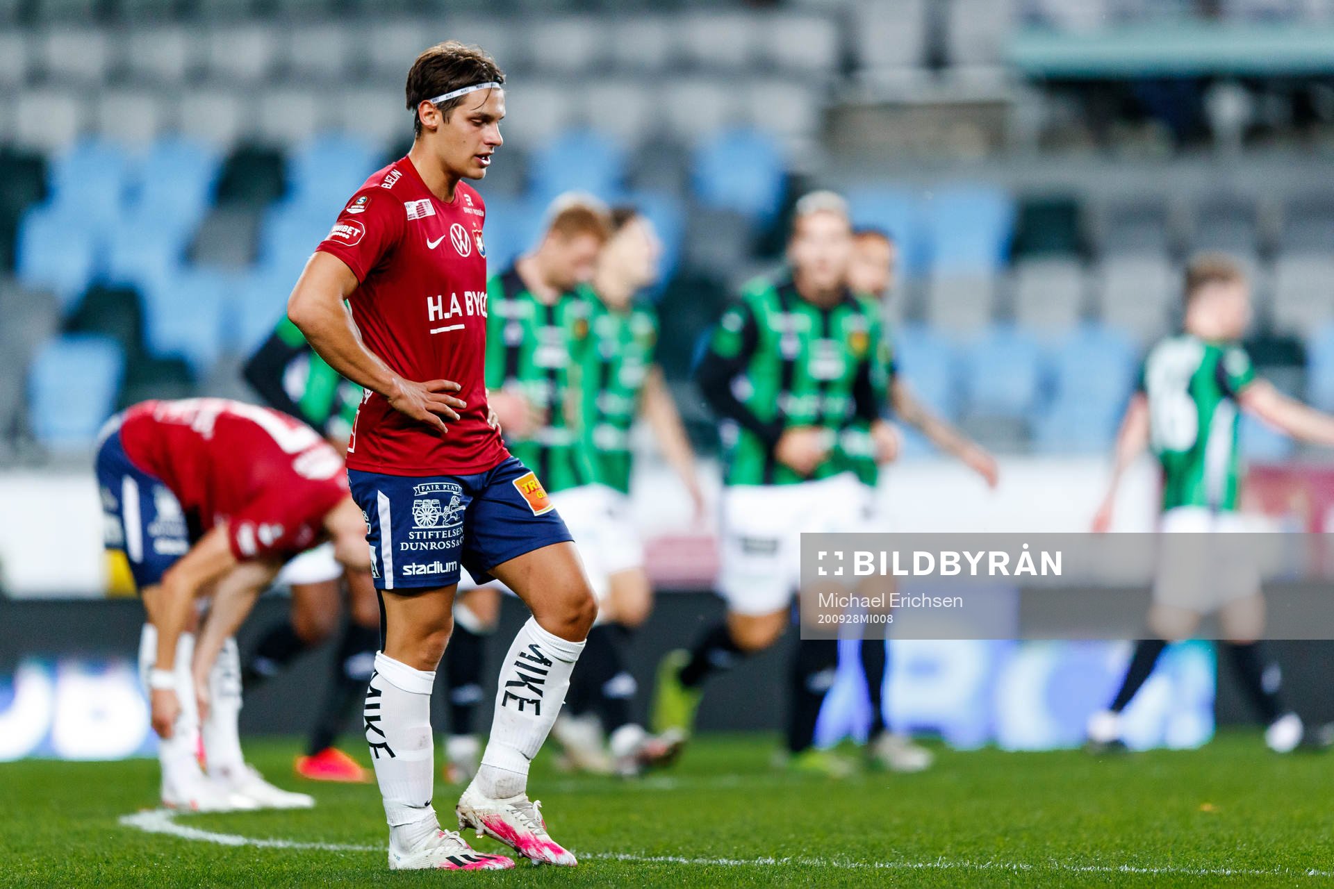 Örgrytes Kevin Ackermann deppar