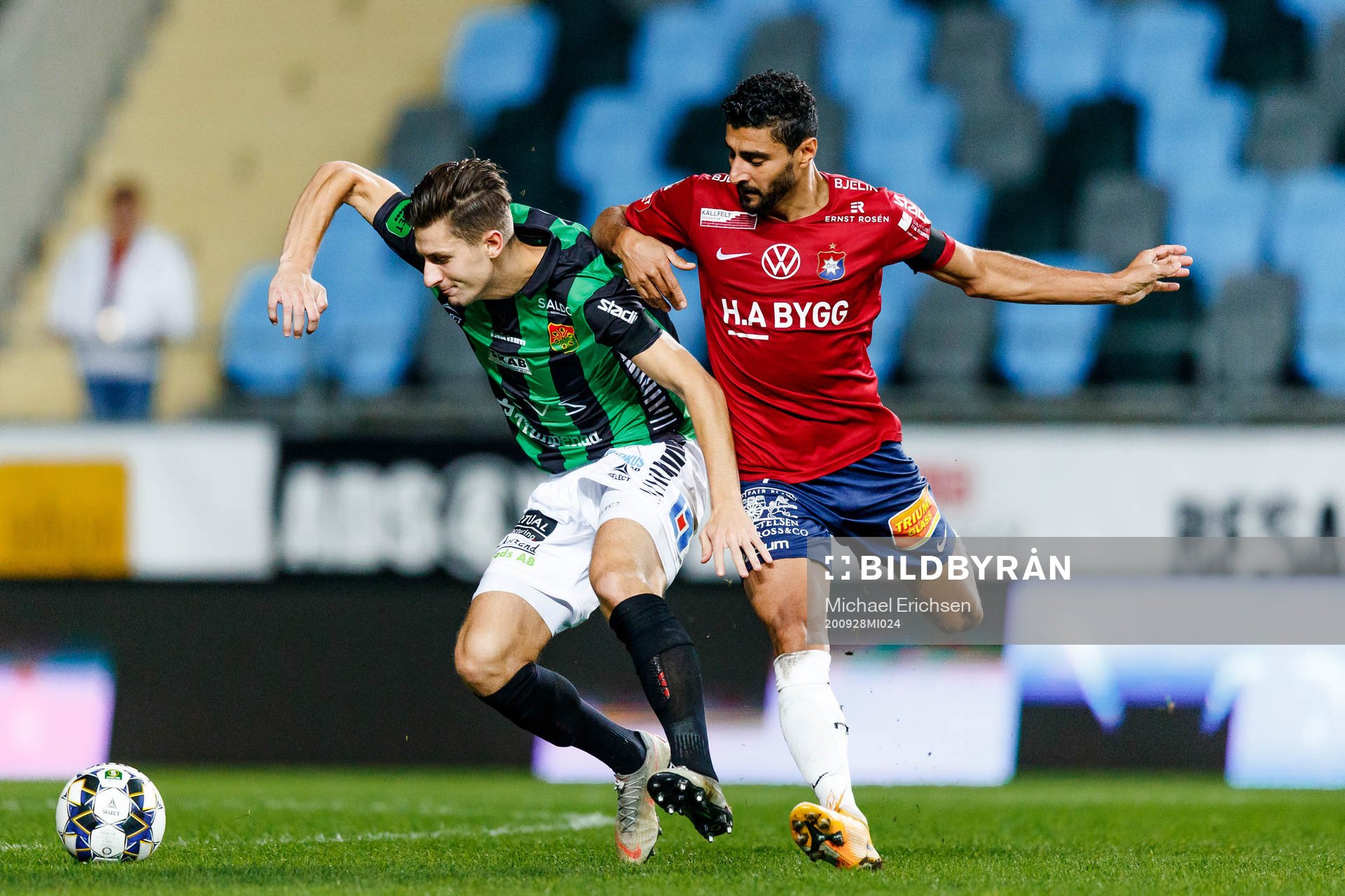 GAIS Adnan Maric och Örgrytes Ailton Jose Almeida
