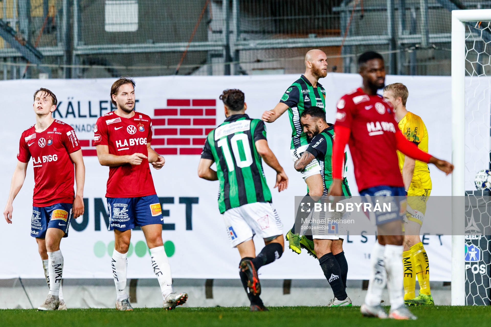 GAIS Niclas Andersén jublar