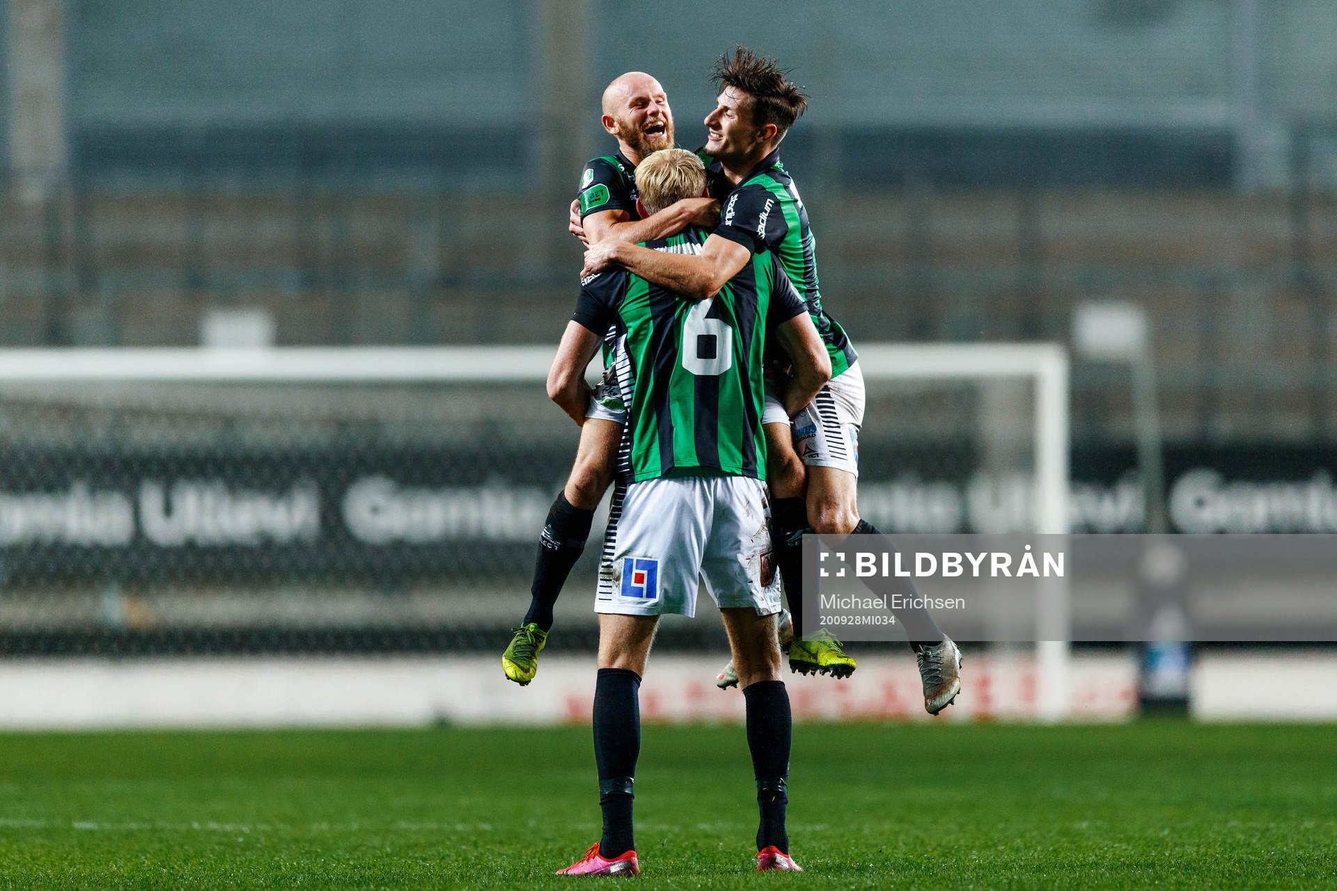 GAIS Niclas Andersén, Adnan Maric och Carl Elfgren
