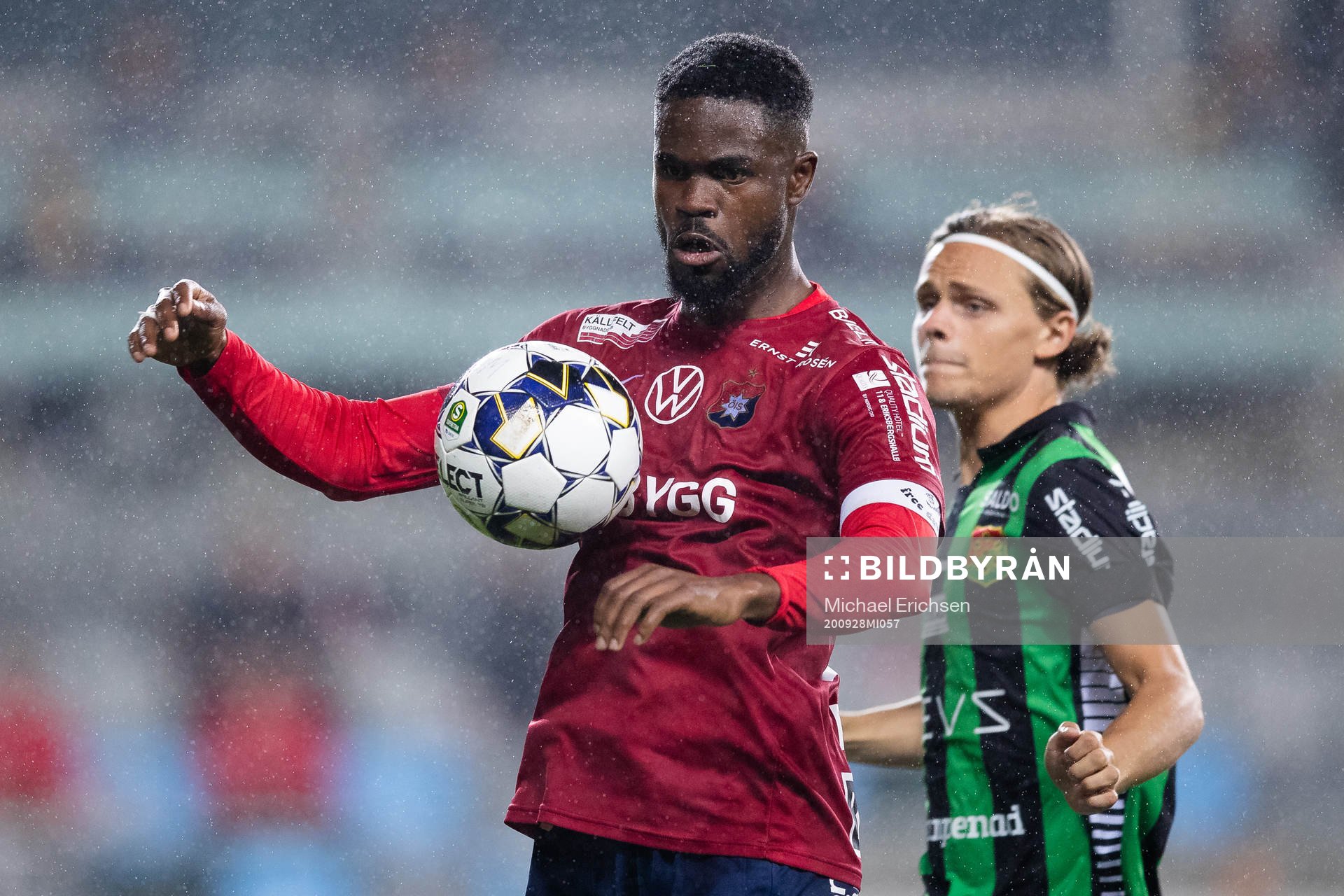 Örgrytes Abdoul Razak oh GAIS Fredrik Martinsson