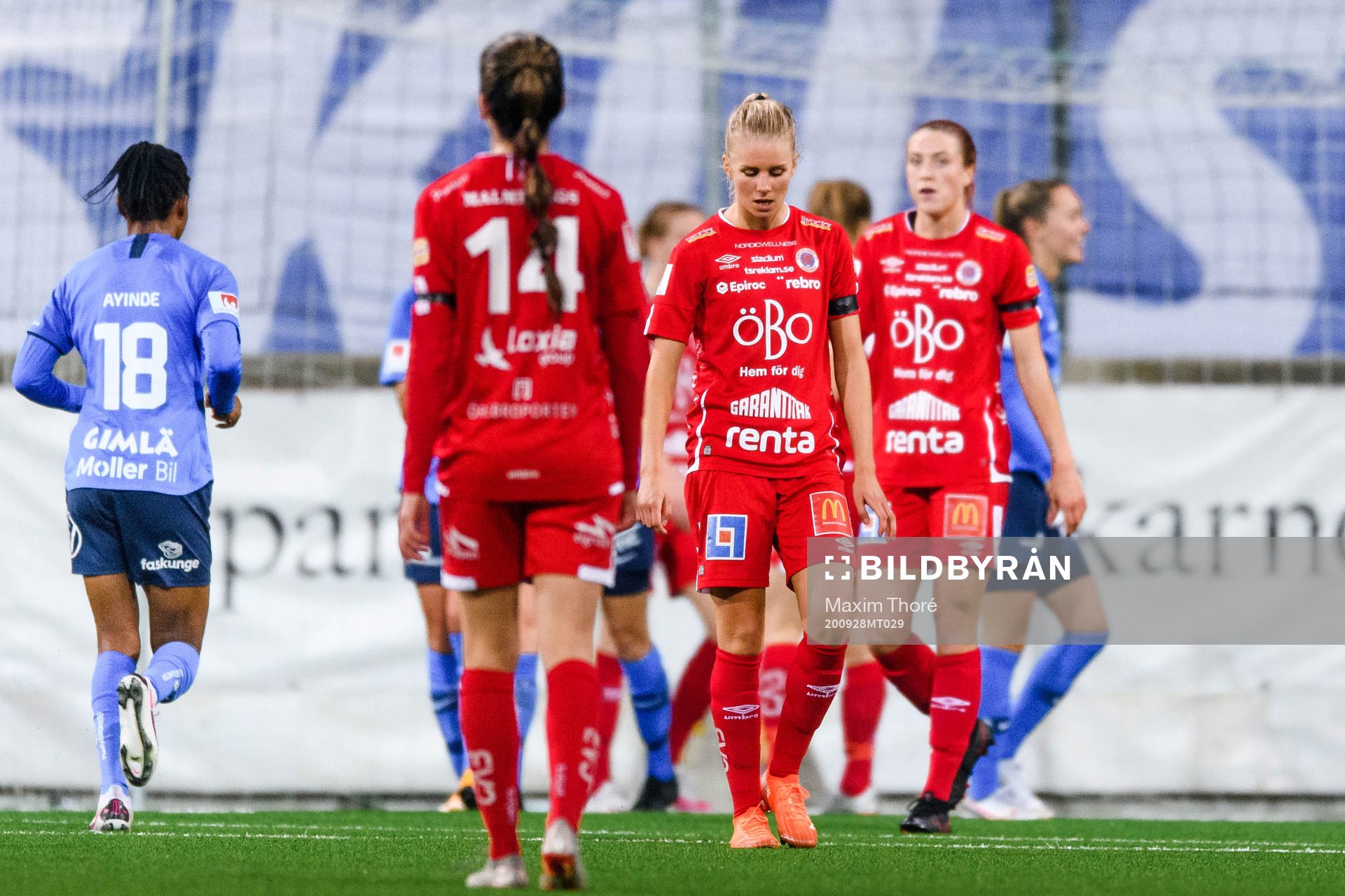Örebros Nellie Lilja deppar