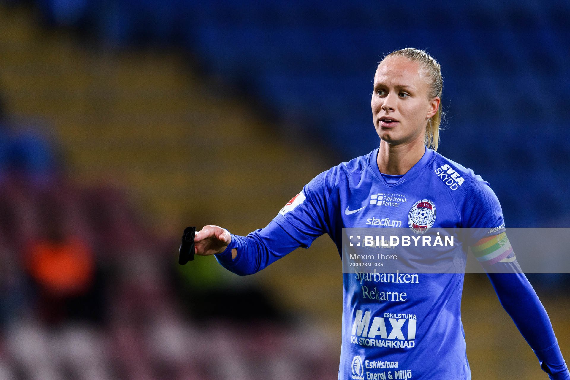 Eskilstunas Matilda Plan med sorgband