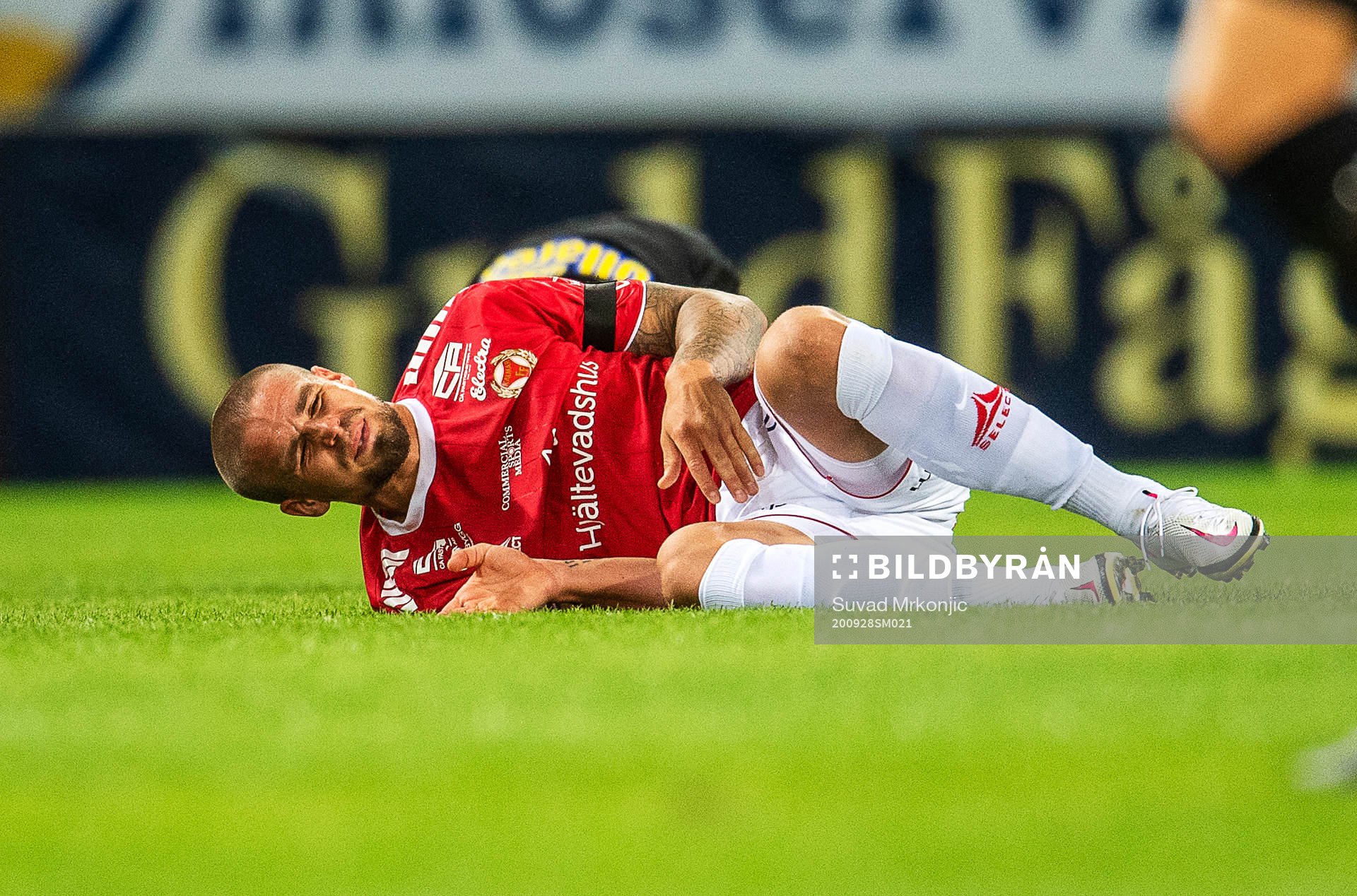 Kalmars Douglas Bergqvist har ont