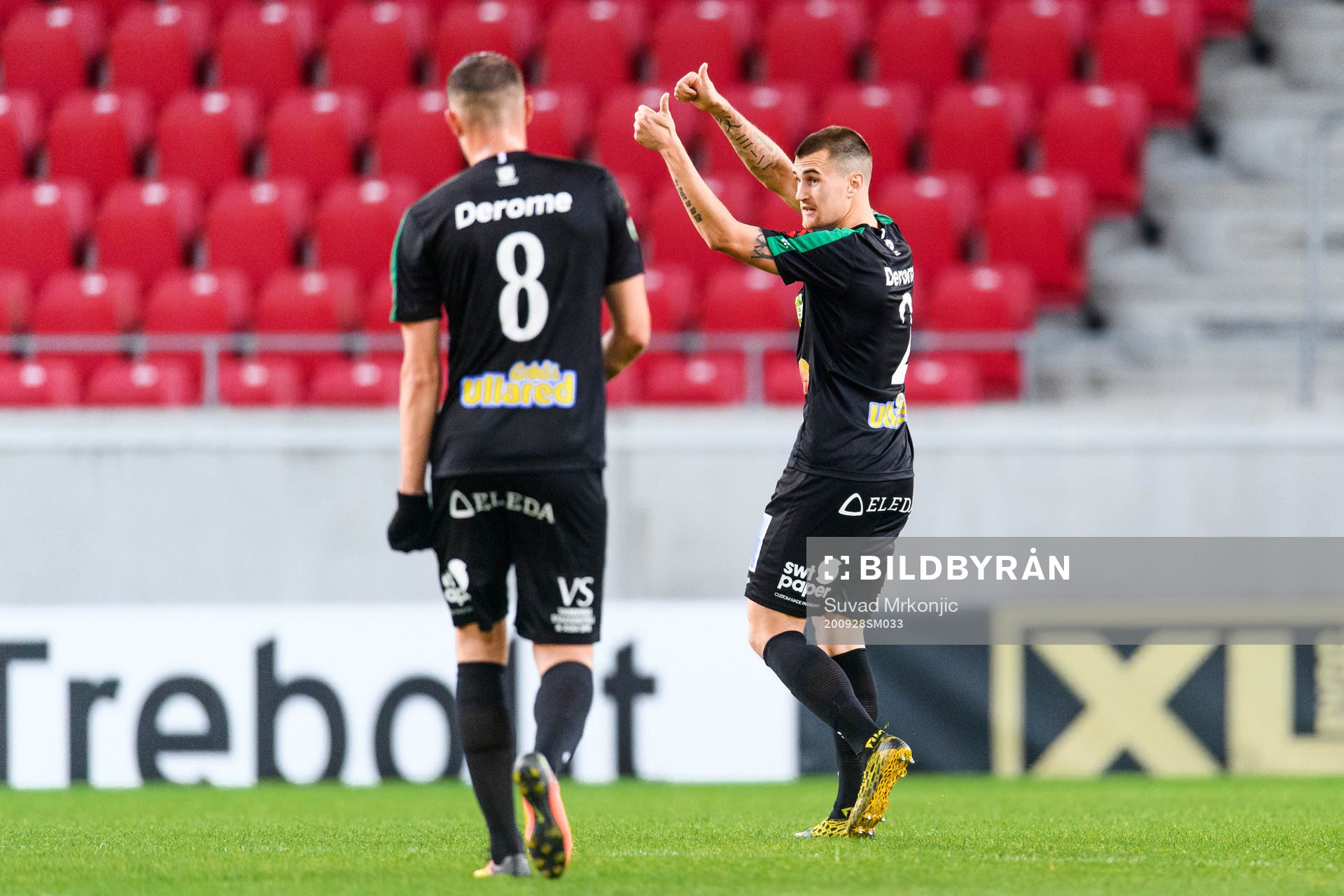 Varbergs Jon Birkfeldt jublar