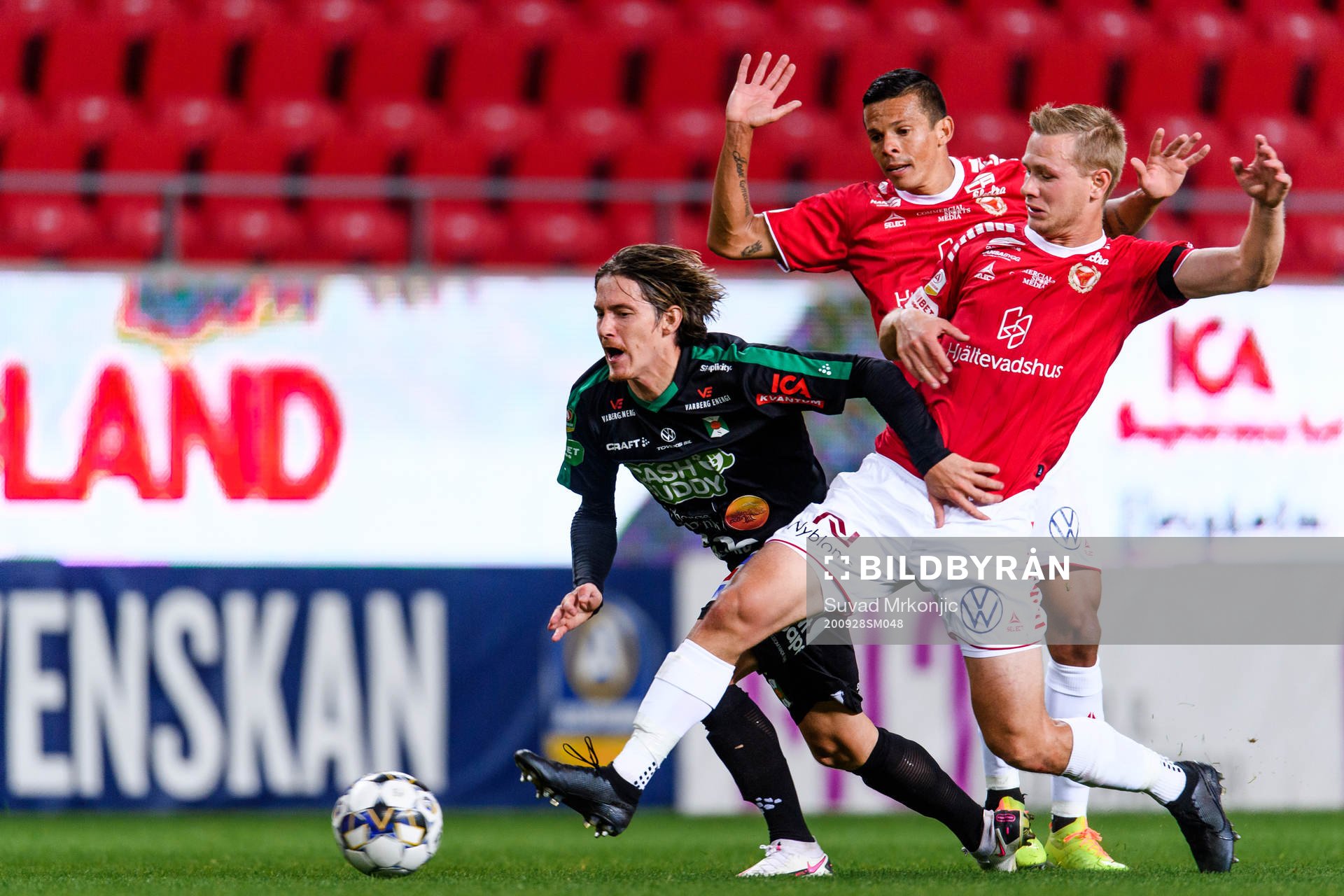 Varbergs Robin Book och Kalmars Erik Israelsson