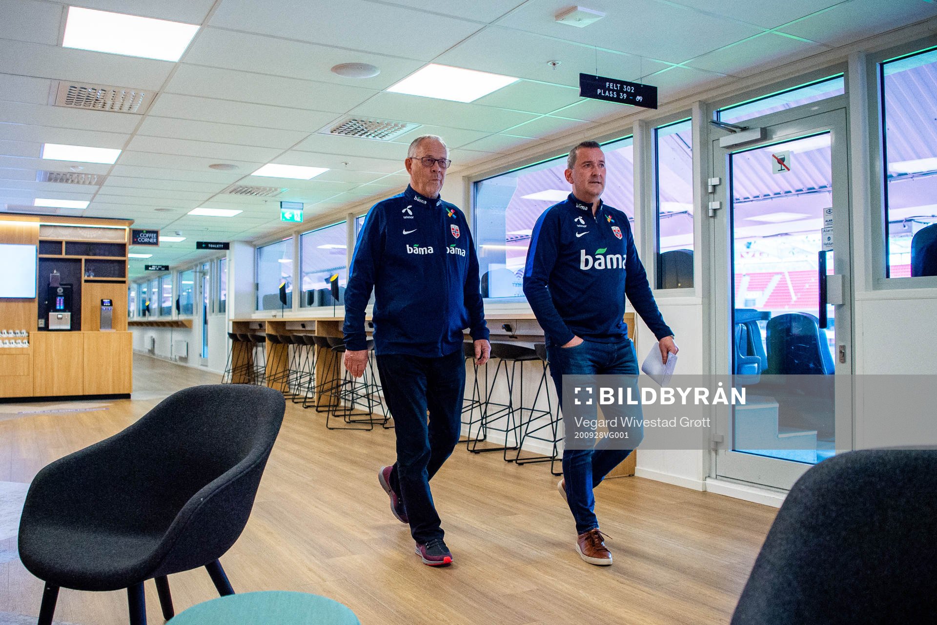 Lars Lagerbäck, head coach of the Norwegian national