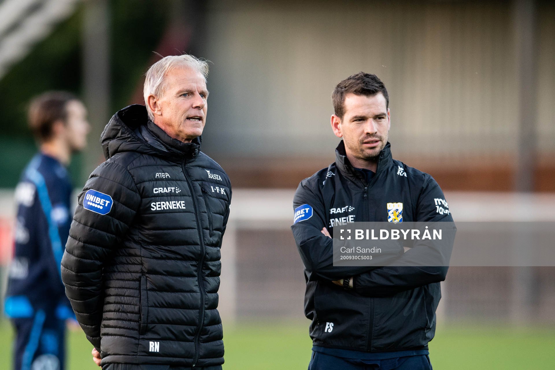 IFK Göteborg tränare Roland Nilsson och assisterande